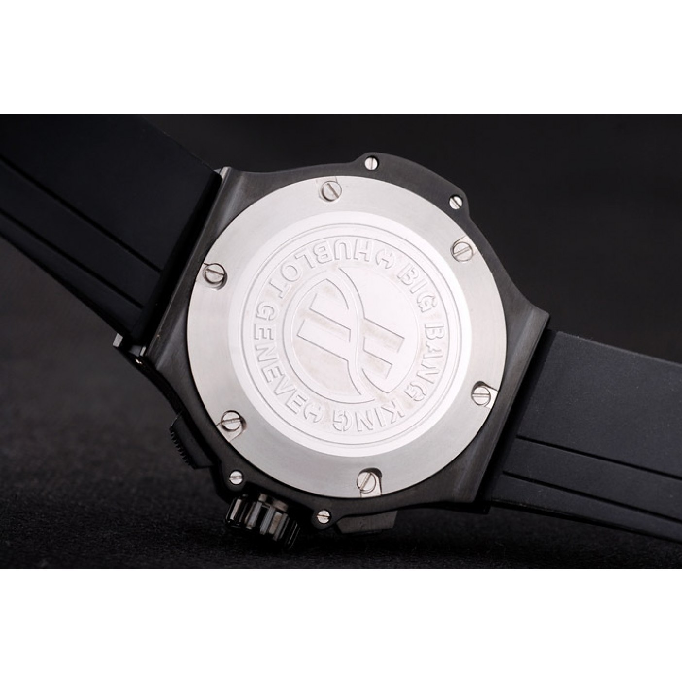 MiroTime Hublot Limited Edition Ayrton Senna Black Dial Watch Red Hands