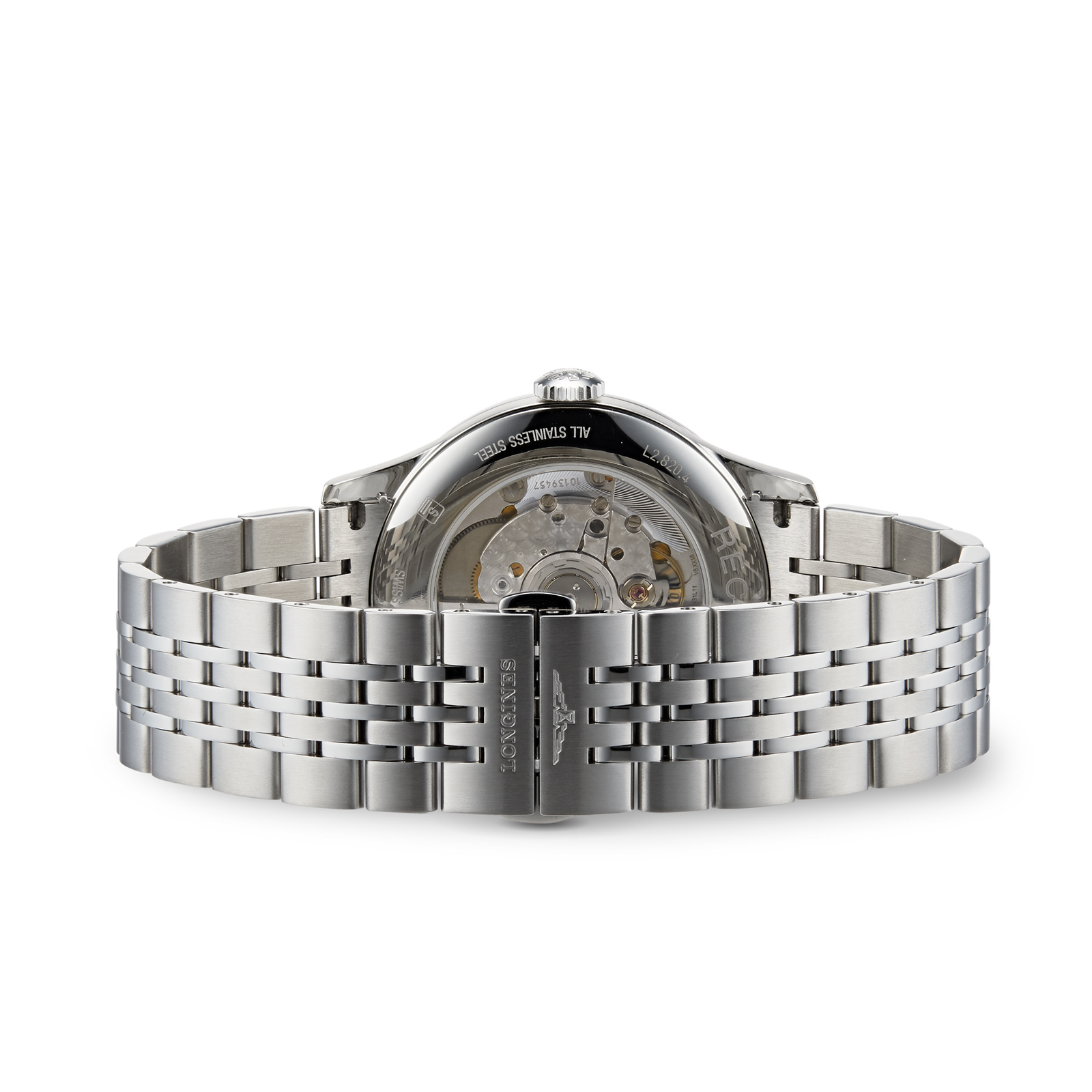 MiroTime Longines Record 38.5mm Mens Watch L28204116