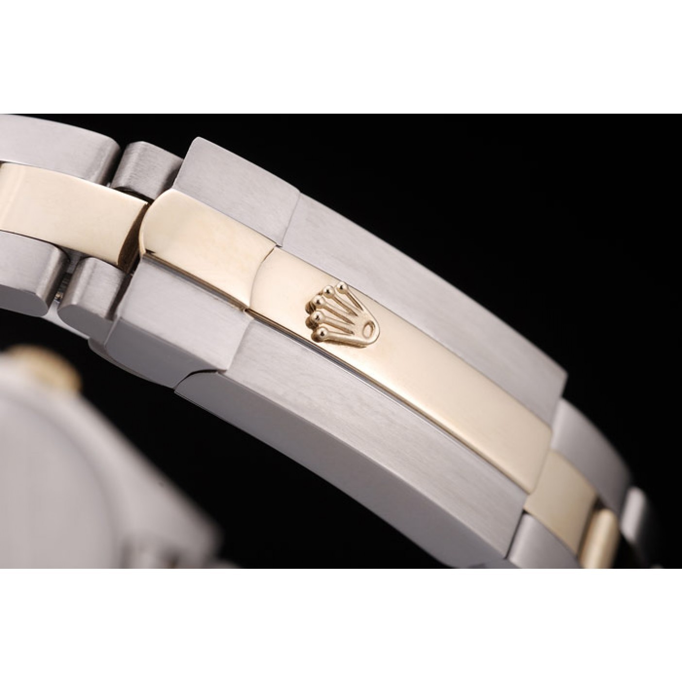 MiroTime Rolex DateJust Brushed Stainless Steel Case White Dial Diamond Plated