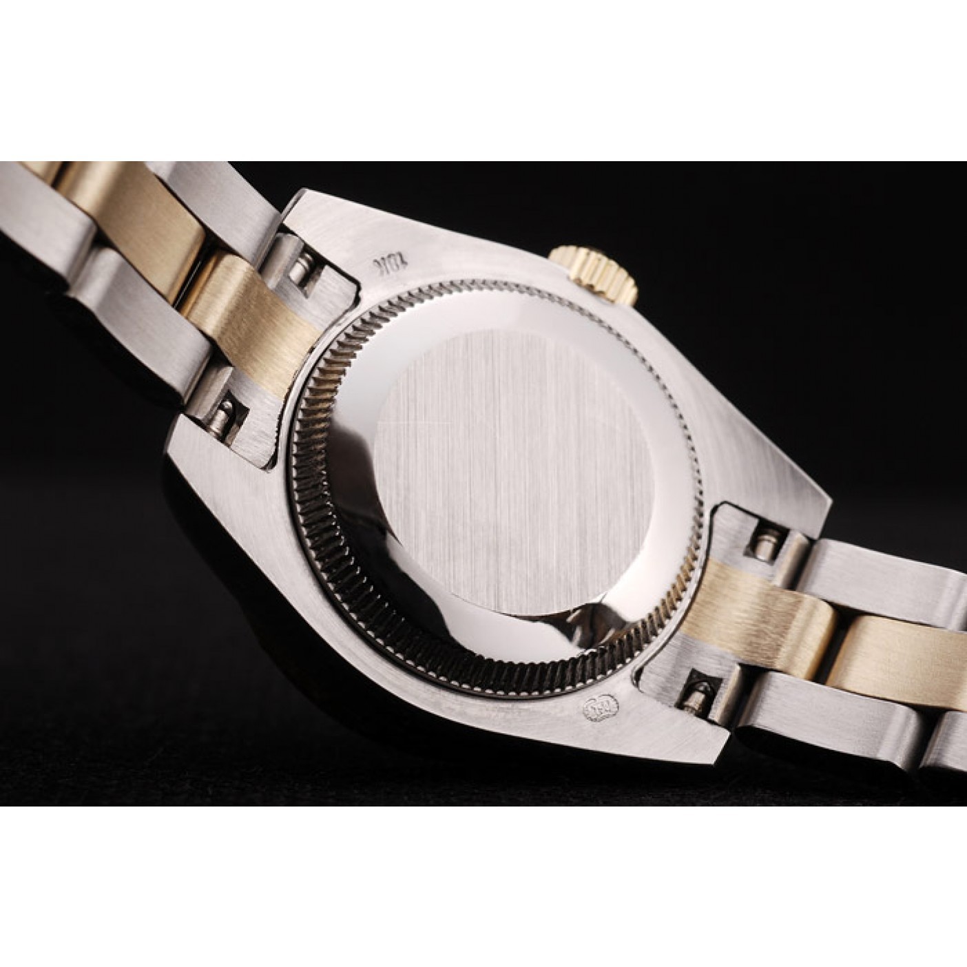 MiroTime Rolex DateJust Brushed Stainless Steel Case White Dial Diamond Plated