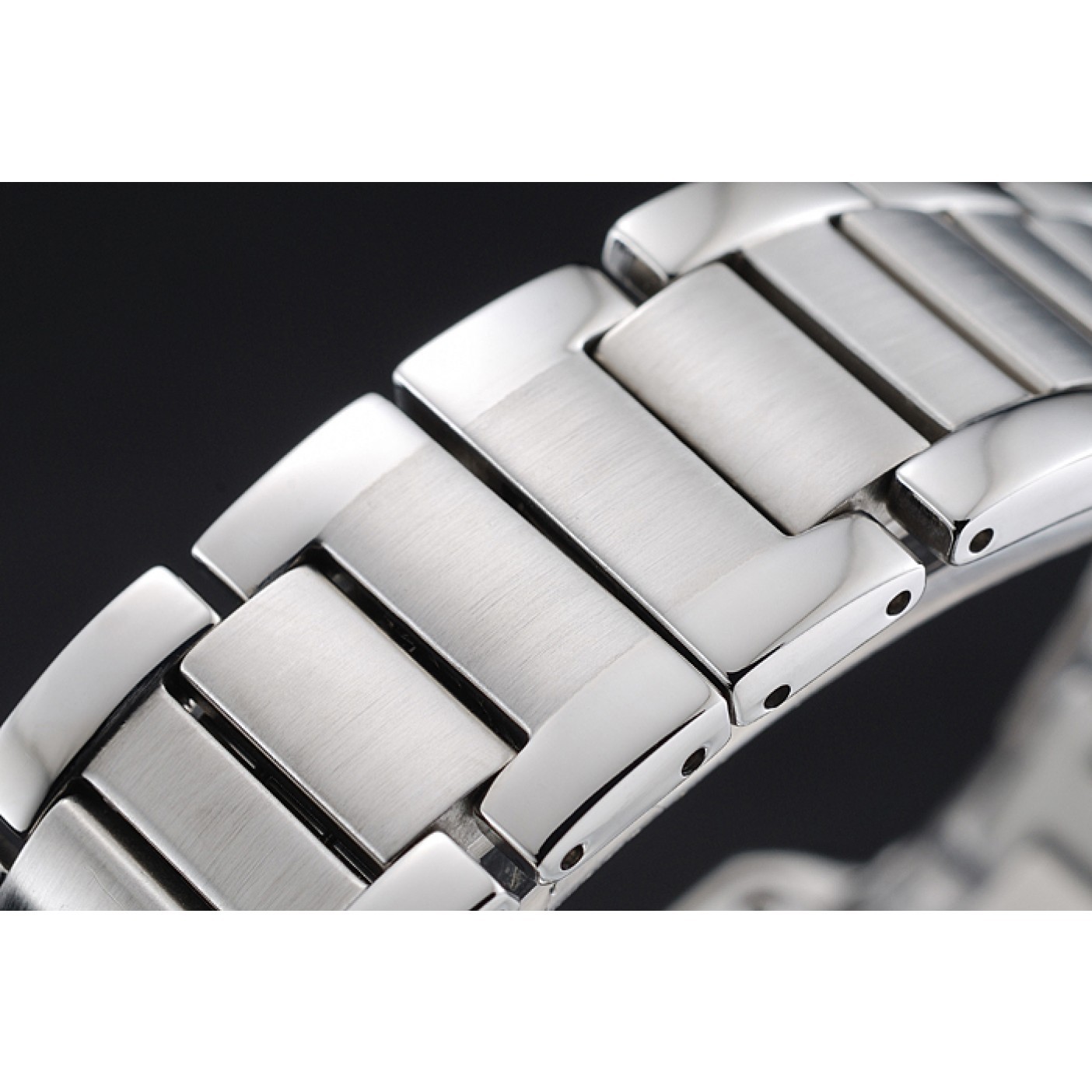 MiroTime Cartier Tank Anglaise 30mm White Dial Stainless Steel Case And Bracelet