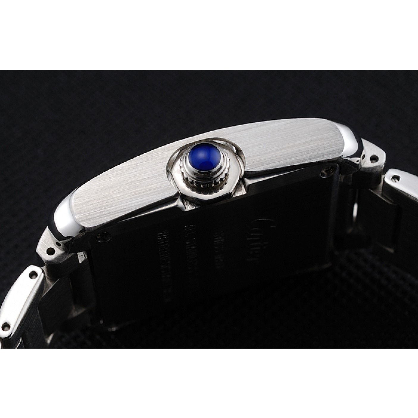 MiroTime Cartier Tank Anglaise 30mm White Dial Stainless Steel Case And Bracelet