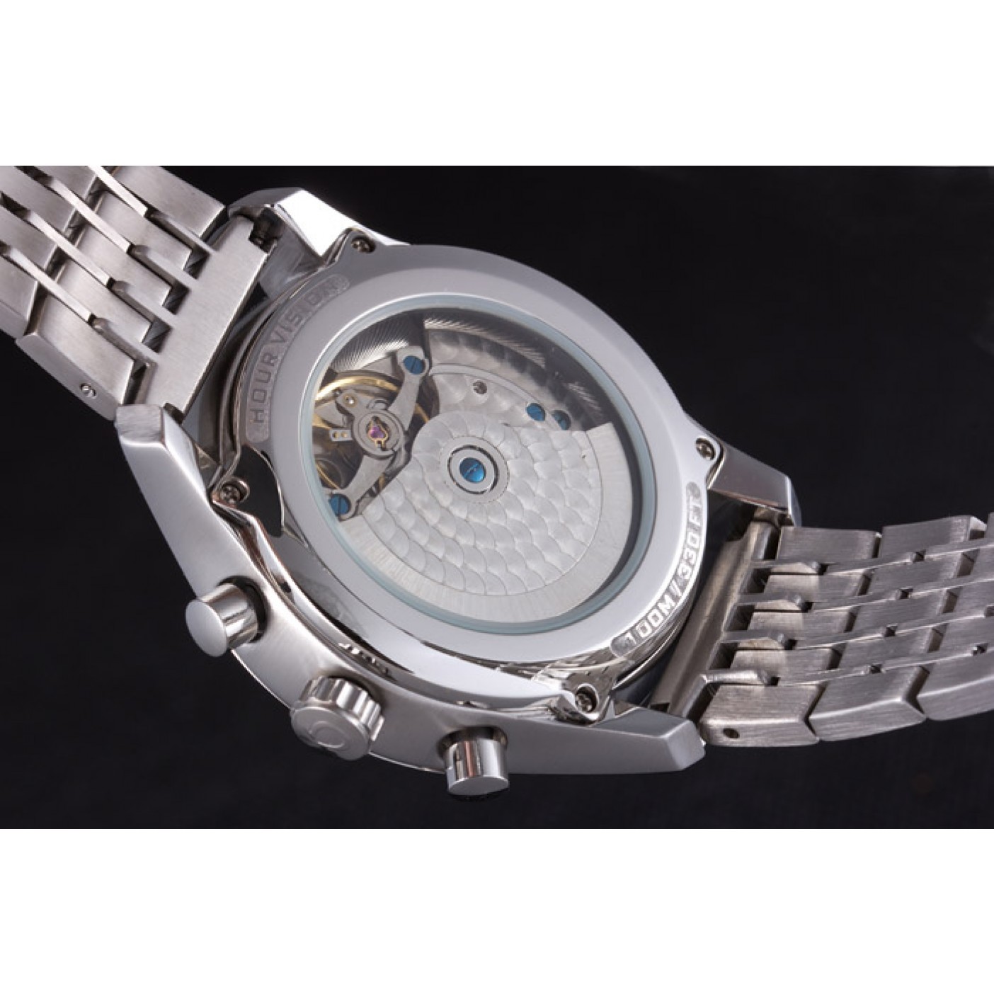 MiroTime Omega DeVille Stainless Steel Links White Dial 621561