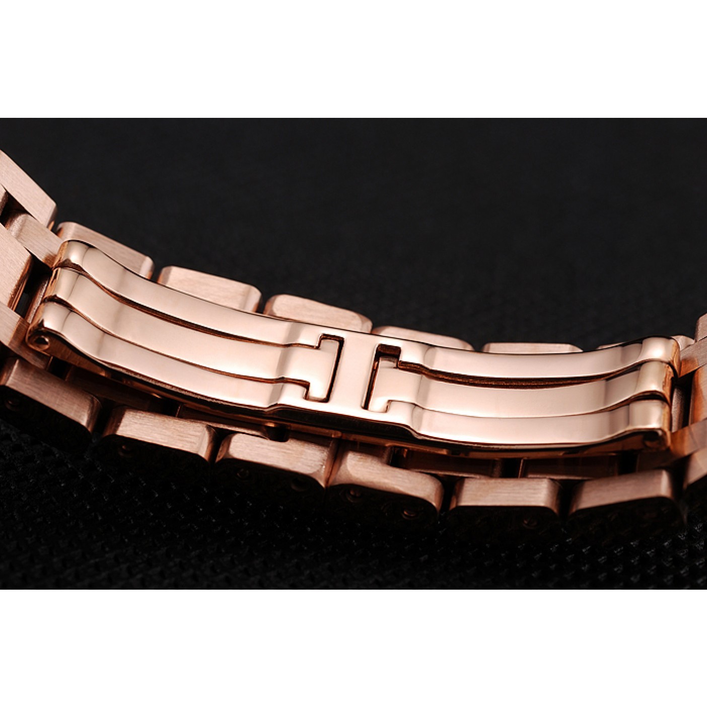 MiroTime Cartier Tank Americaine White Dial Rose Gold Case And Bracelet 1453780