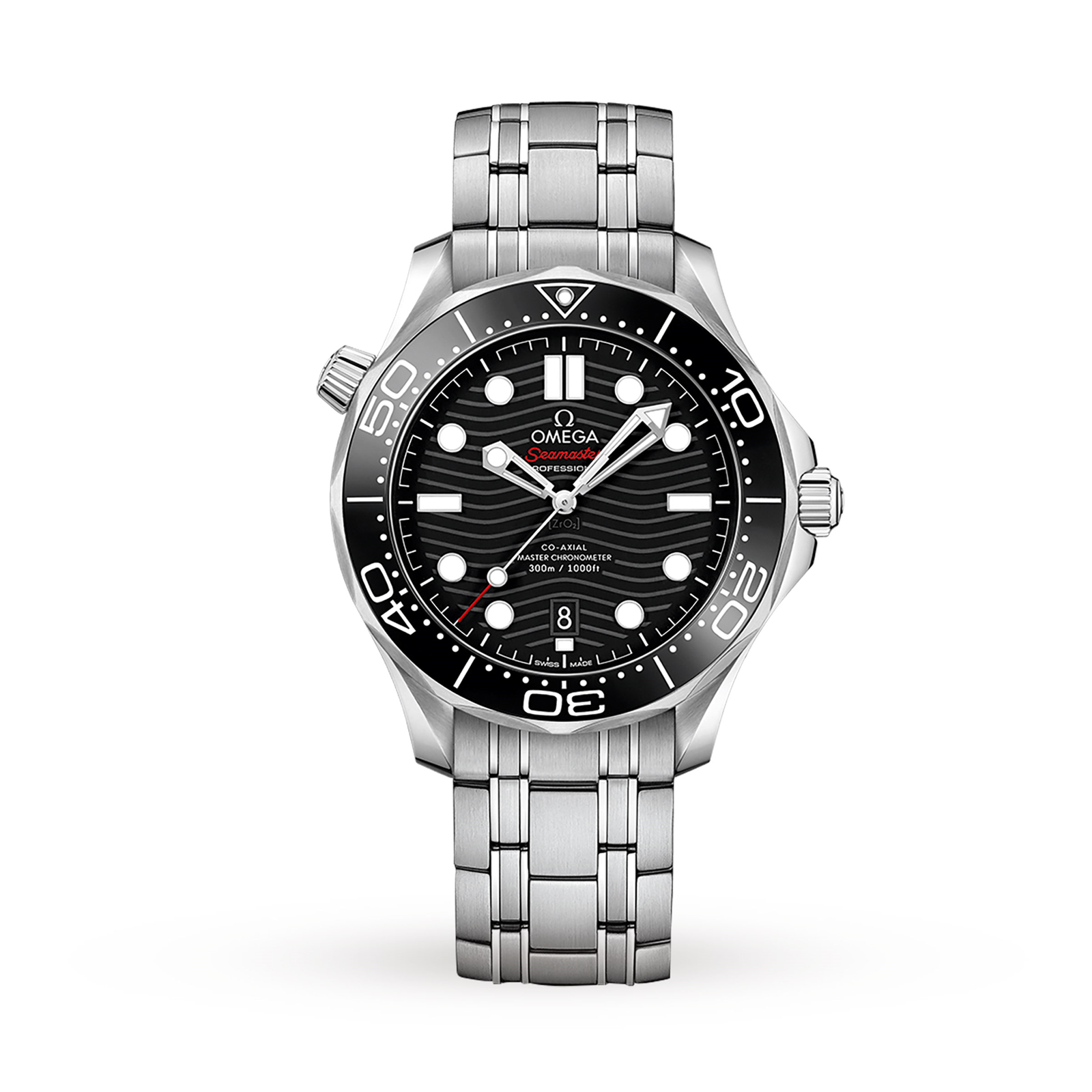 MiroTime Swiss Omega Seamaster Diver 300m Co-Axial 42mm Mens Watch O21030422001001