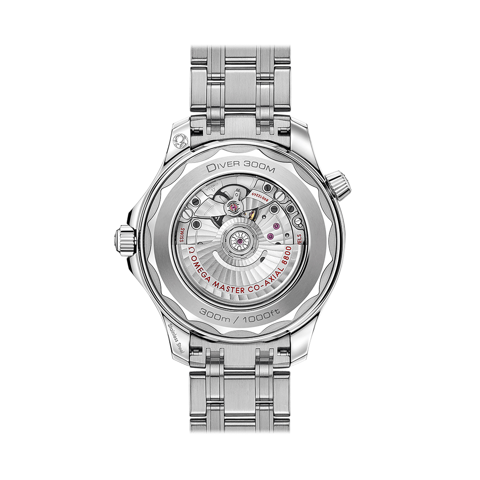 MiroTime Swiss Omega Seamaster Diver 300m Co-Axial 42mm Mens Watch O21030422001001