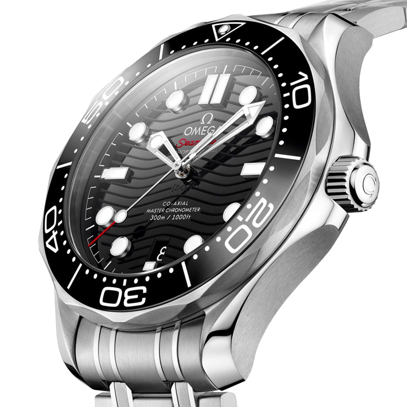 MiroTime Swiss Omega Seamaster Diver 300m Co-Axial 42mm Mens Watch O21030422001001