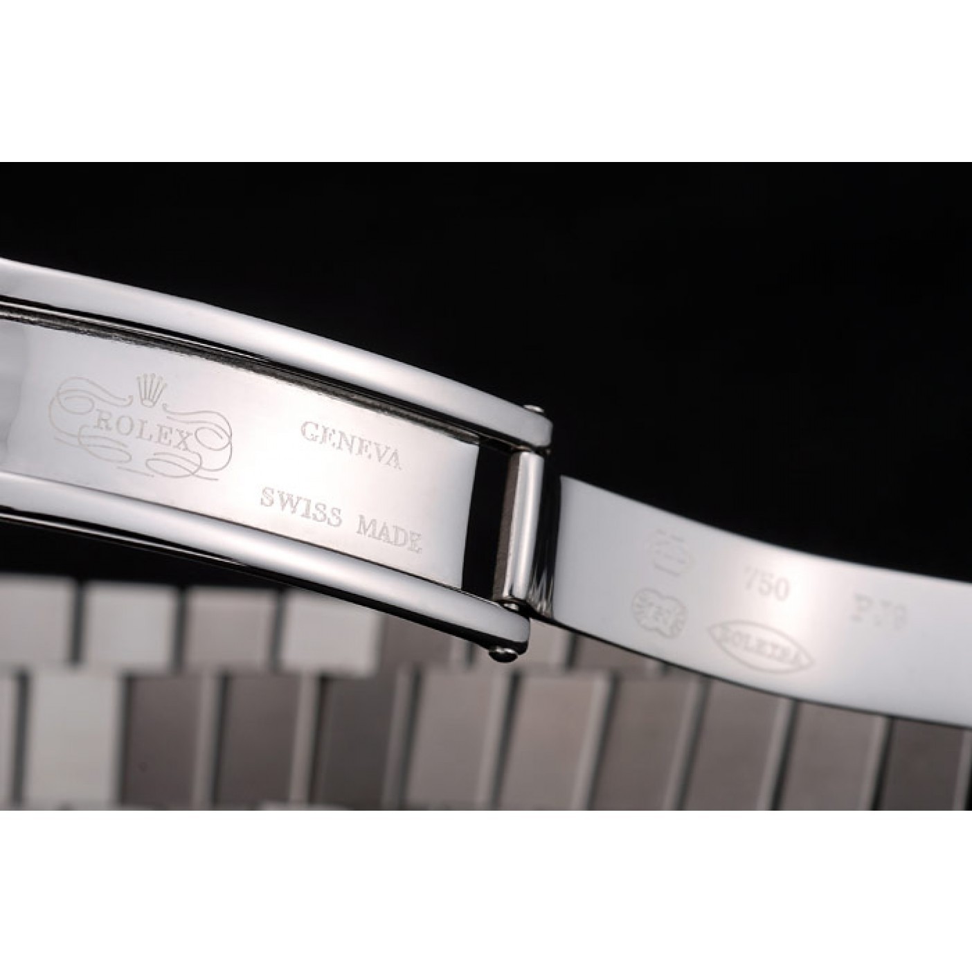 MiroTime Rolex Swiss DateJust Polished Stainless Steel Bezel Grey Dial 42000
