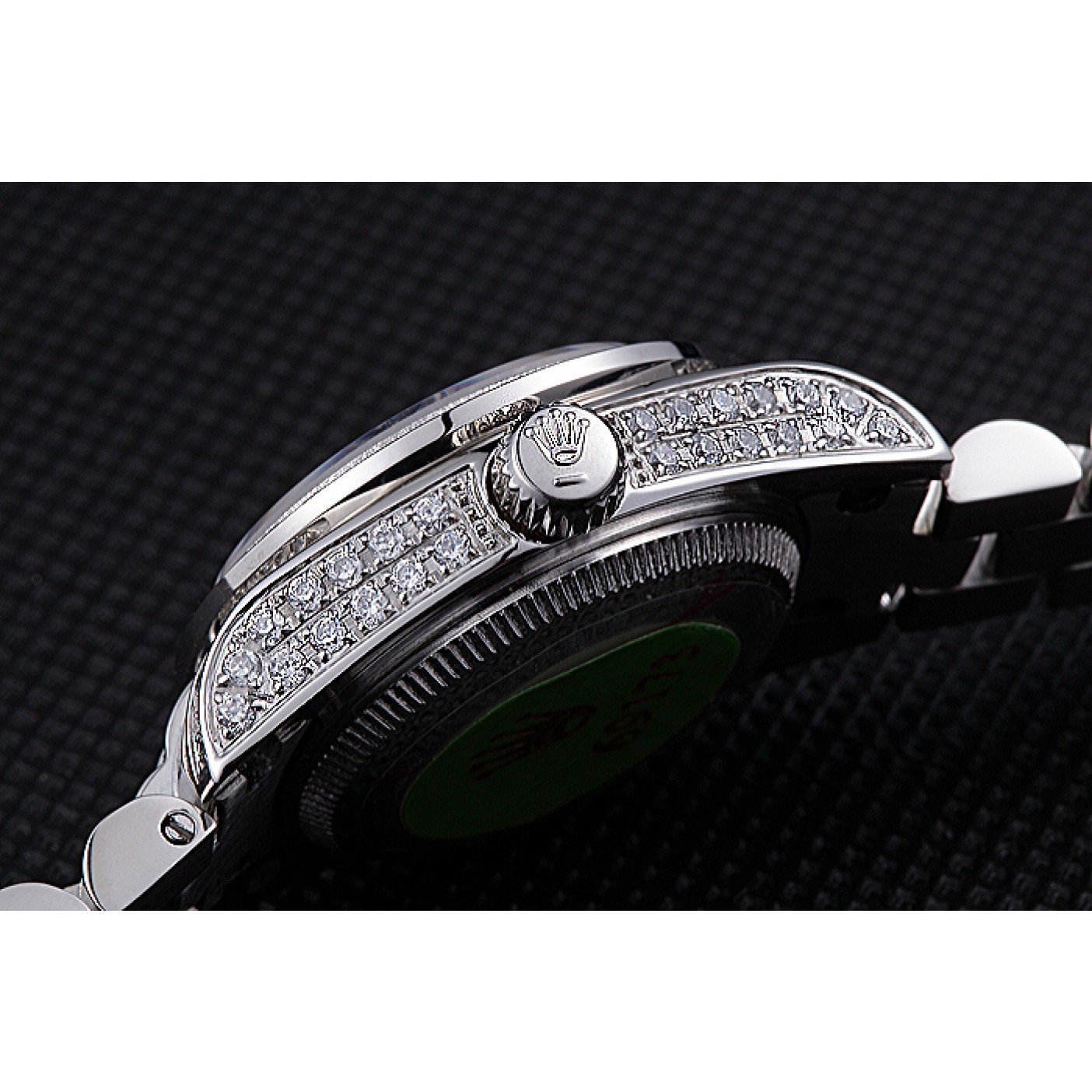 MiroTime Swiss Rolex DateJust Diamond Dial Stainless Steel 622022