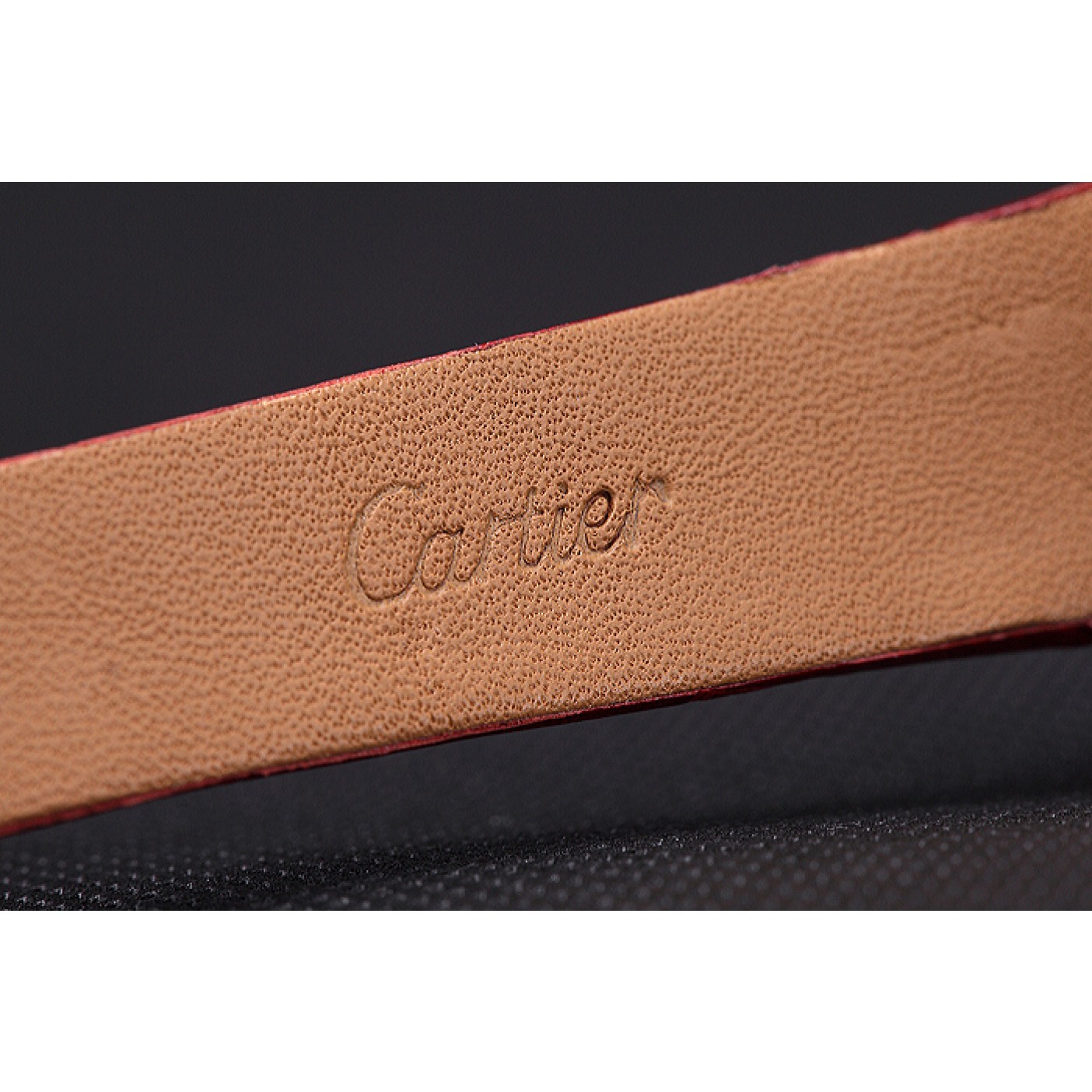 MiroTime Cartier Santos 100 Polished Rose Gold Bezel 621919