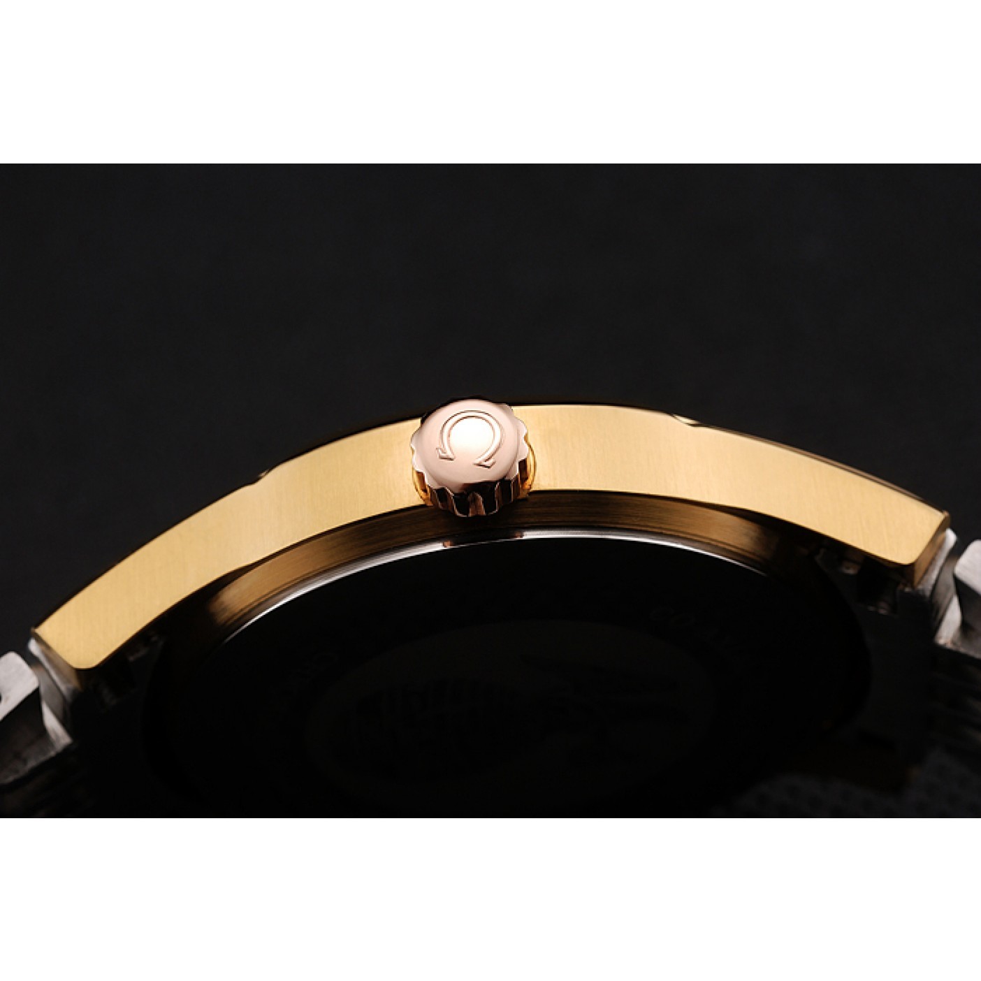 MiroTime Omega De Ville White Dial Gold Case Two Tone Bracelet 1453785