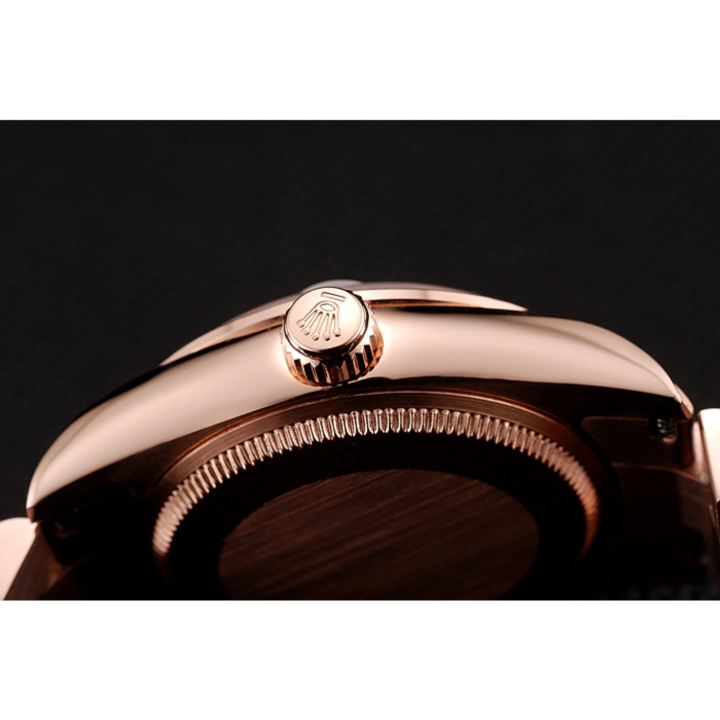 MiroTime Swiss Rolex DateJust Rose Gold Dial Diamond Case Rose Gold Bracelet 1453977