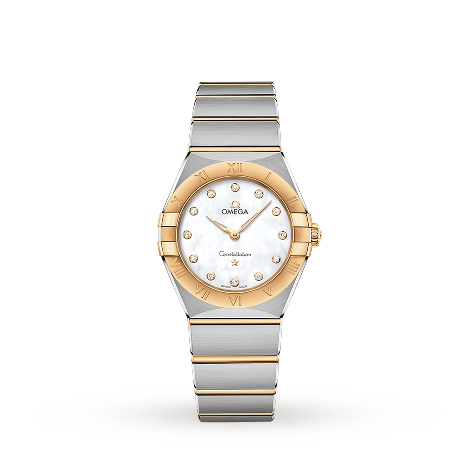 MiroTime Swiss Omega Constellation Manhattan 28mm Ladies Watch O13120286055002