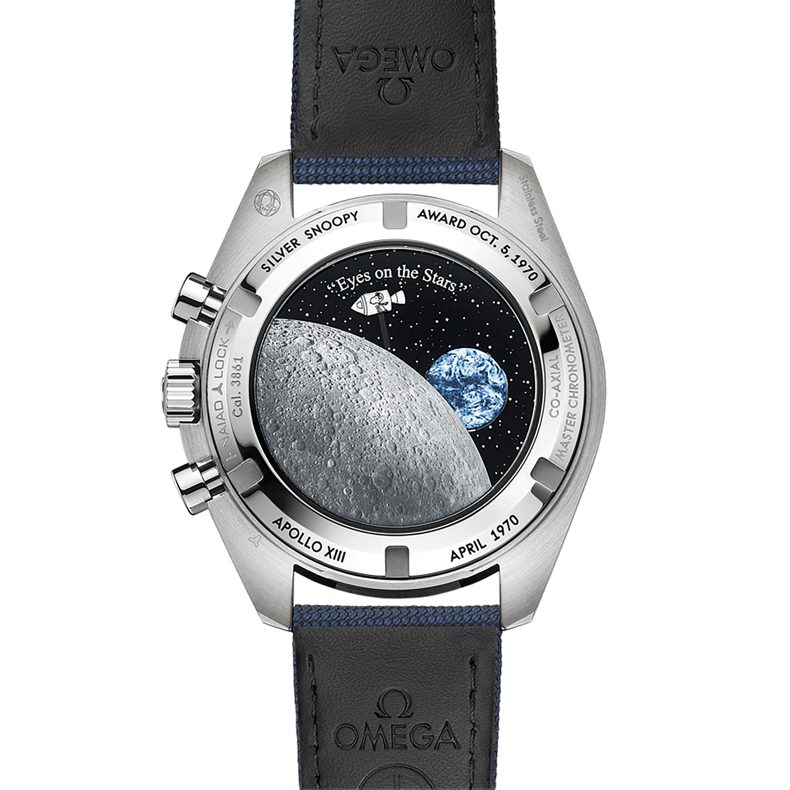 MiroTime Swiss Omega Speedmaster Silver Snoopy Award 50th Anniversary O31032425002001