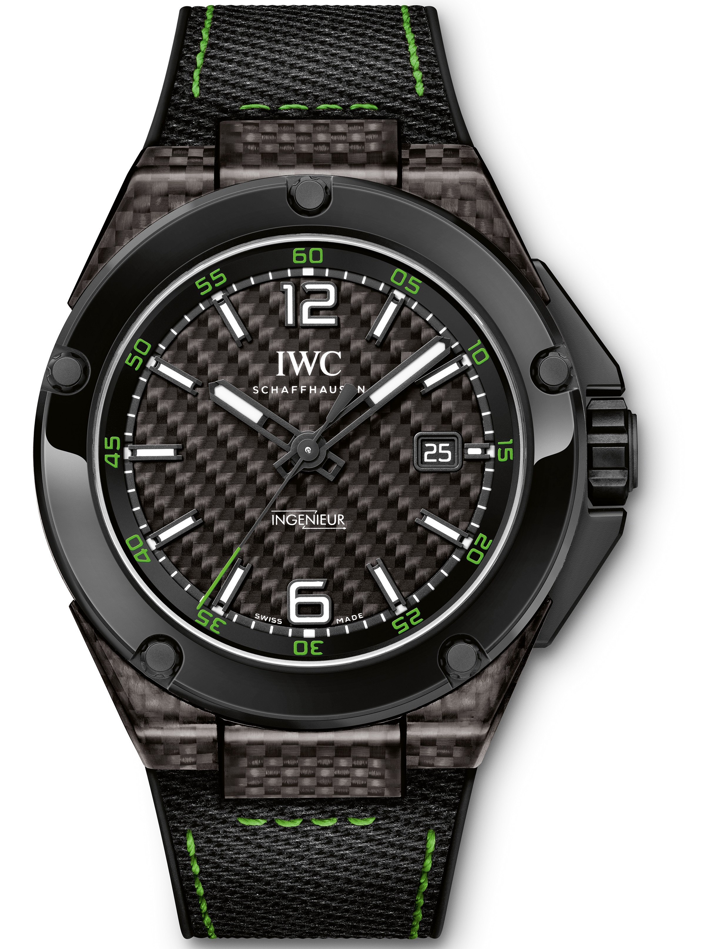 MiroTime AAA Replica IWC Ingenieur Automatic Carbon Performance 46mm Mens Watch IW322404