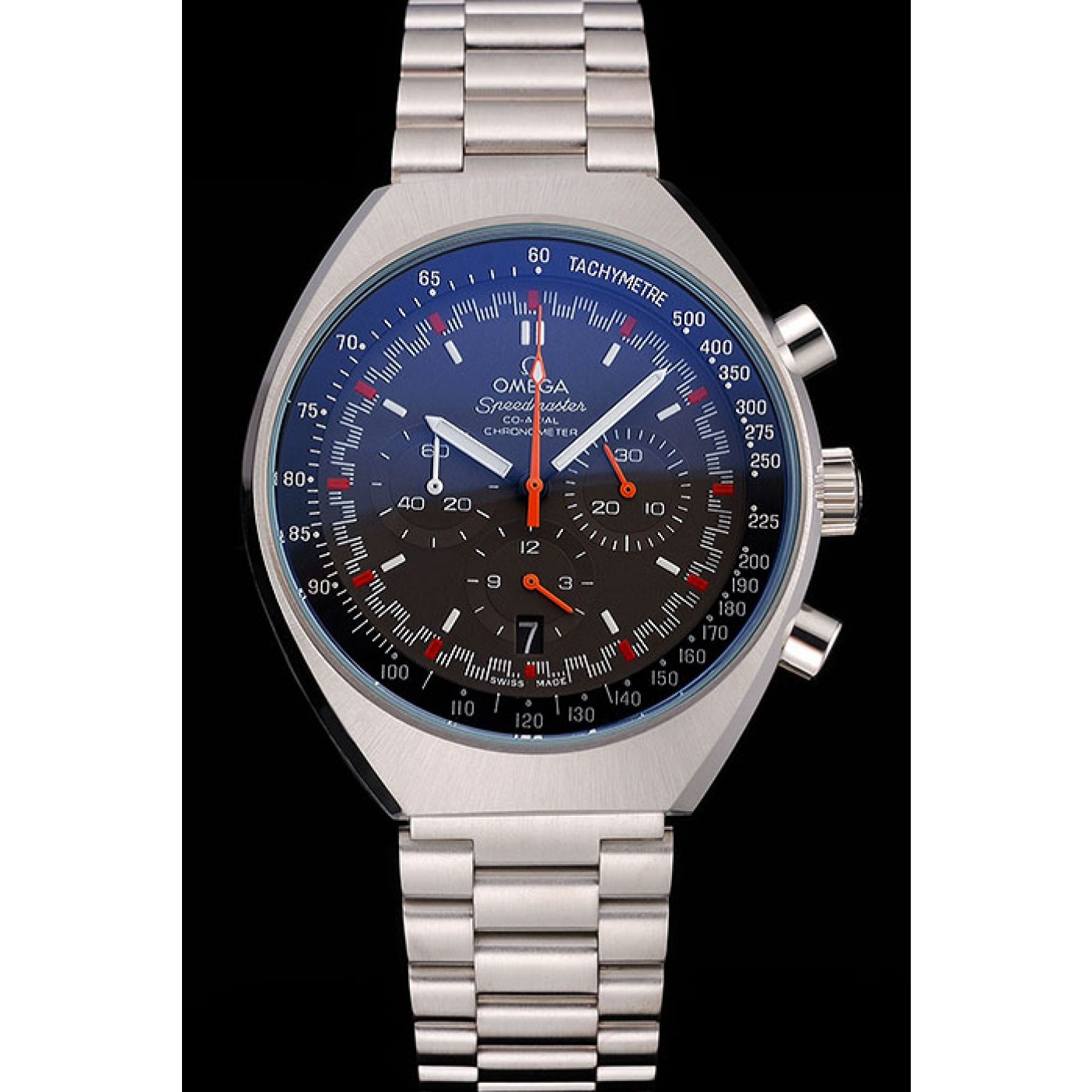 MiroTime Omega Speedmaster Mark II Brown And Red Dial Stainless Steel Case And Bracelet 622811