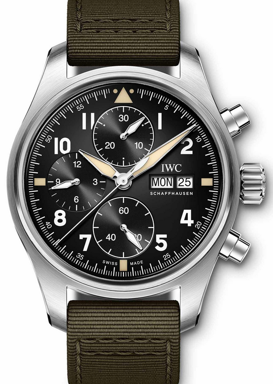 MiroTime AAA Replica IWC Big Pilot&#039;s Chronograph Spitfire Watch IW387901