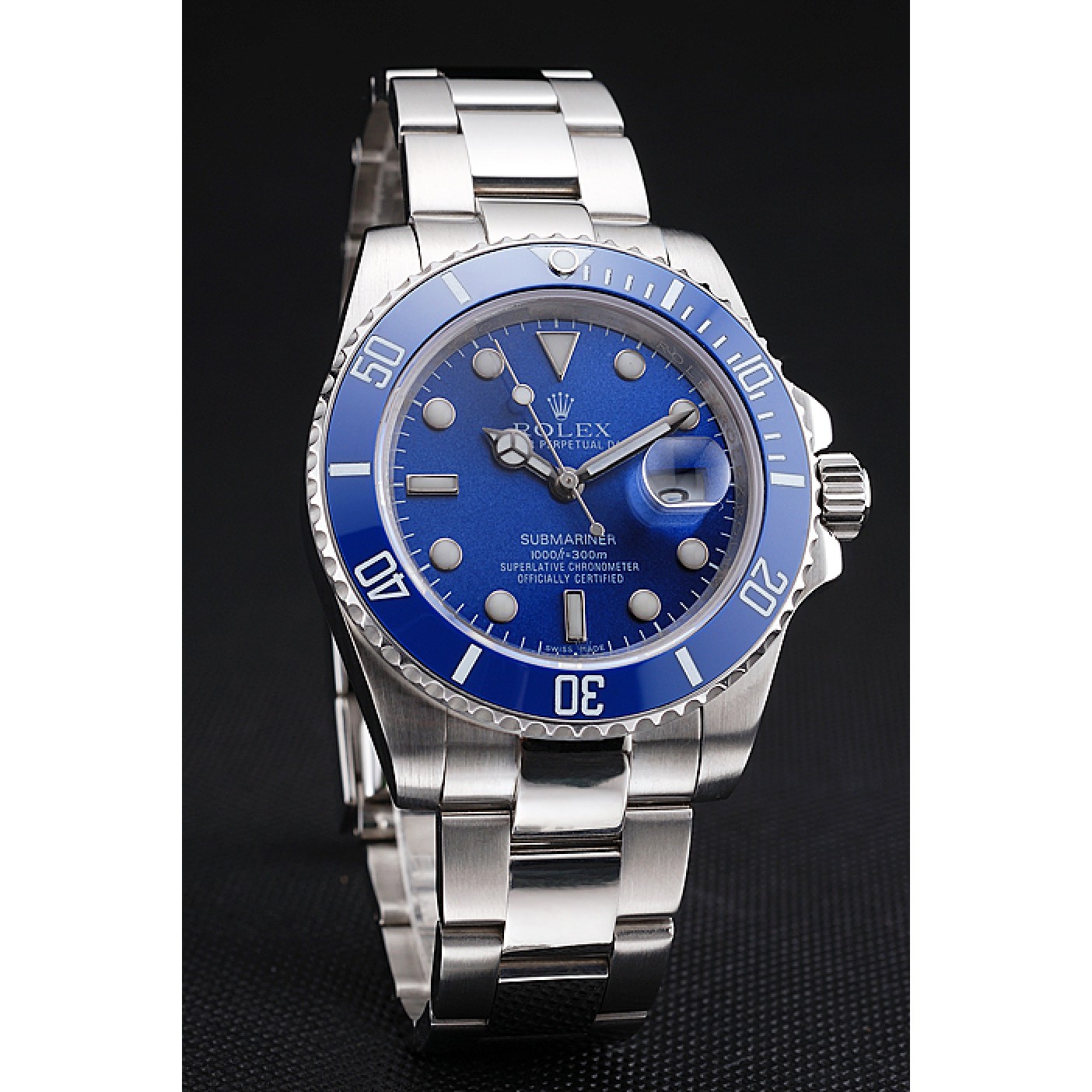 MiroTime Rolex Submariner Blue Bezel Blue Dial 98234
