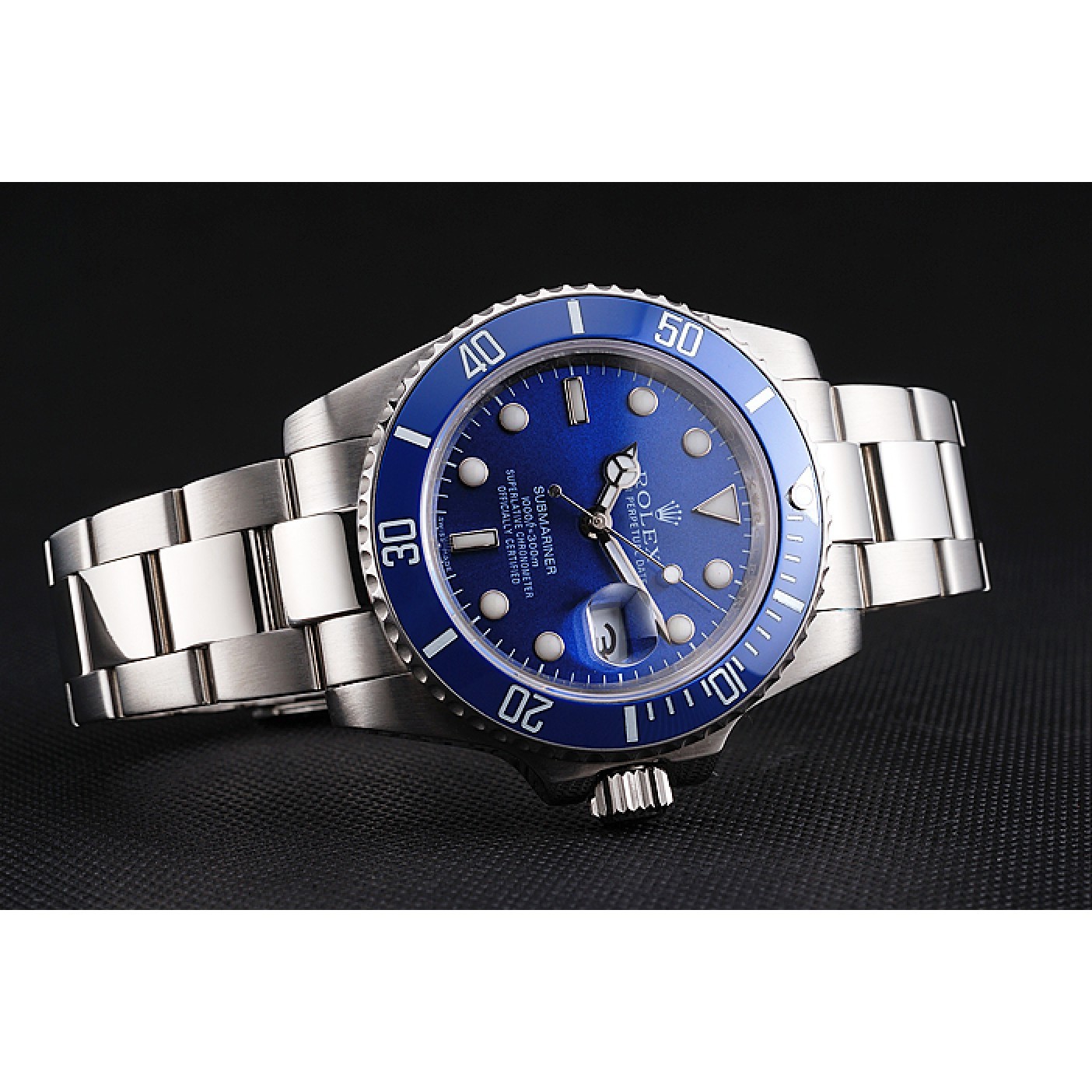 MiroTime Rolex Submariner Blue Bezel Blue Dial 98234