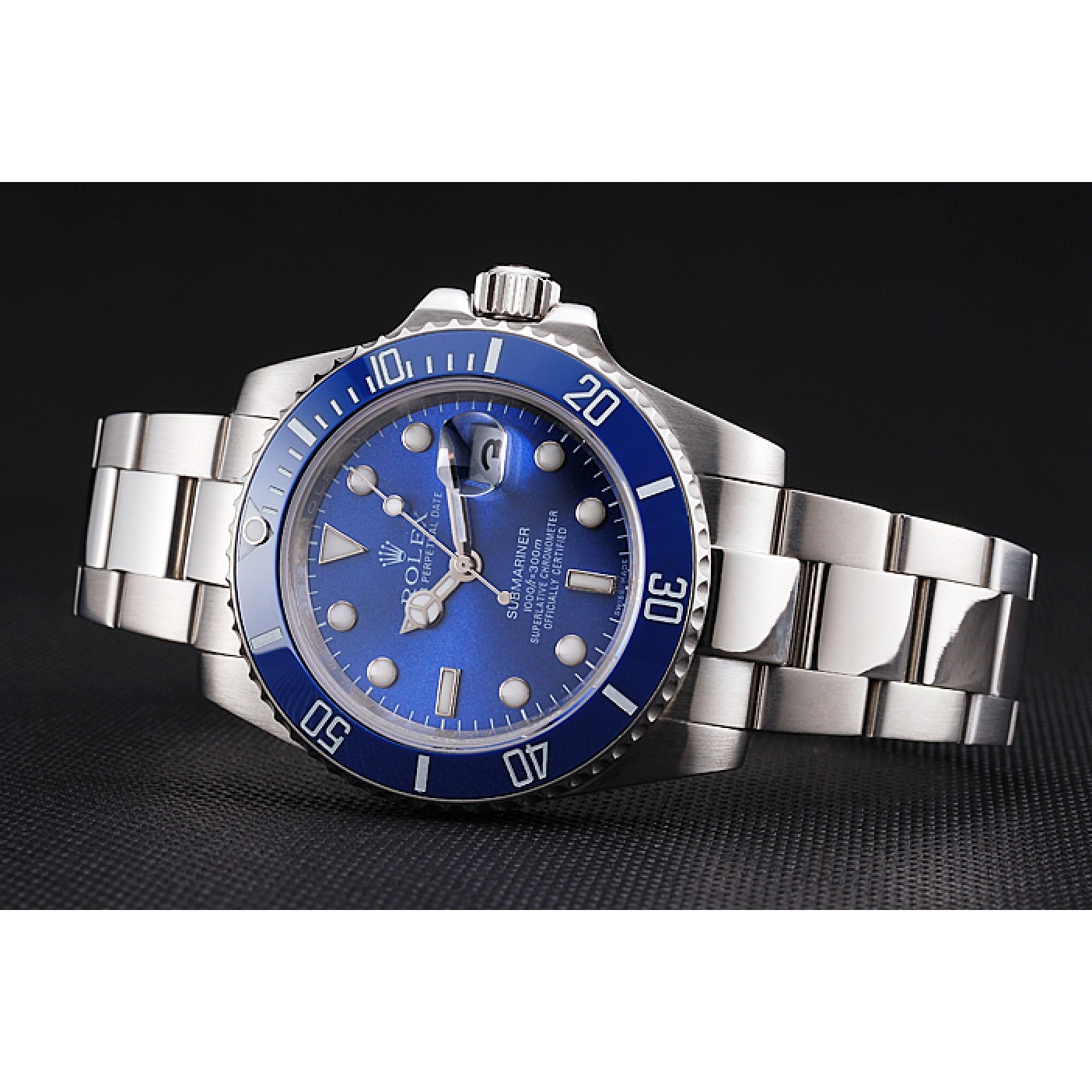 MiroTime Rolex Submariner Blue Bezel Blue Dial 98234