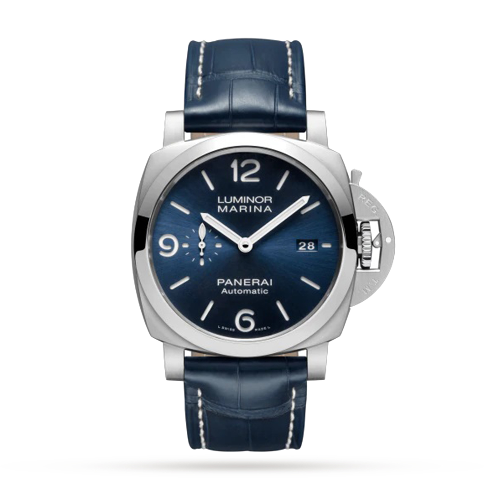 MiroTime Swiss Panerai Luminor Marina 44mm Mens Watch PAM01313