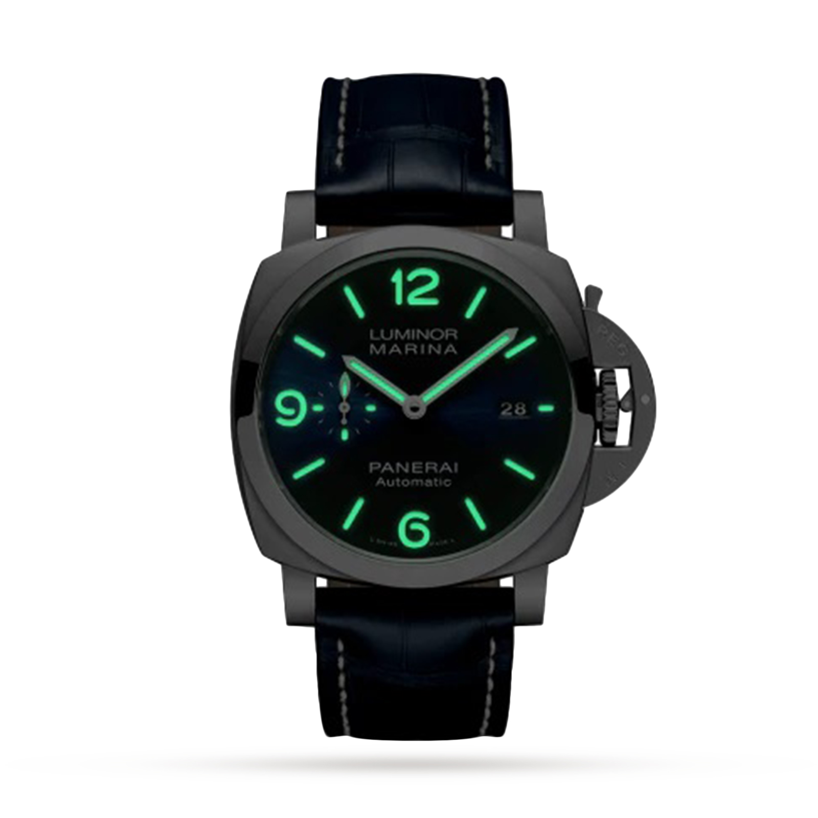 MiroTime Swiss Panerai Luminor Marina 44mm Mens Watch PAM01313