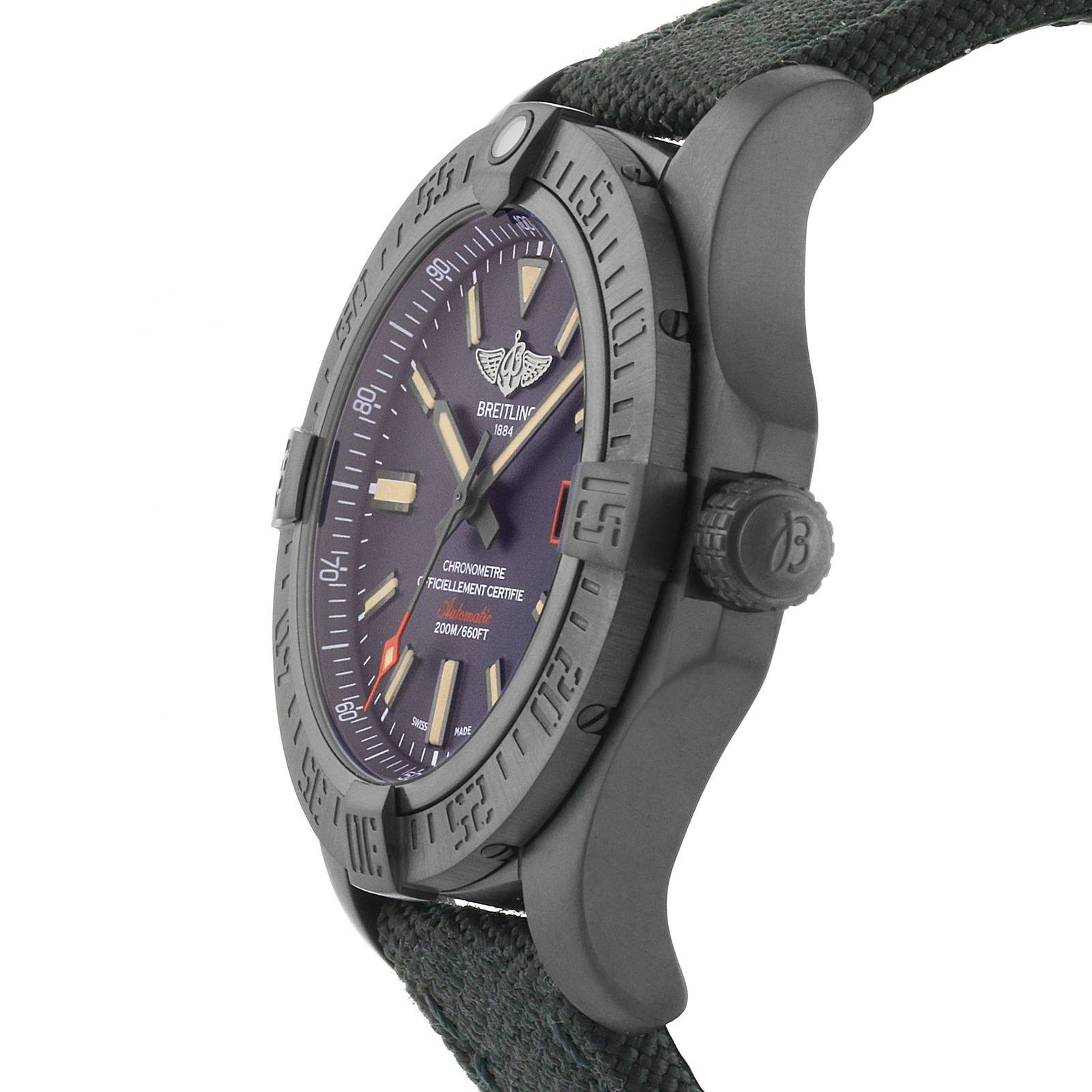 MiroTime Swiss Breitling Avenger Blackbird 44 V17311101B1W1