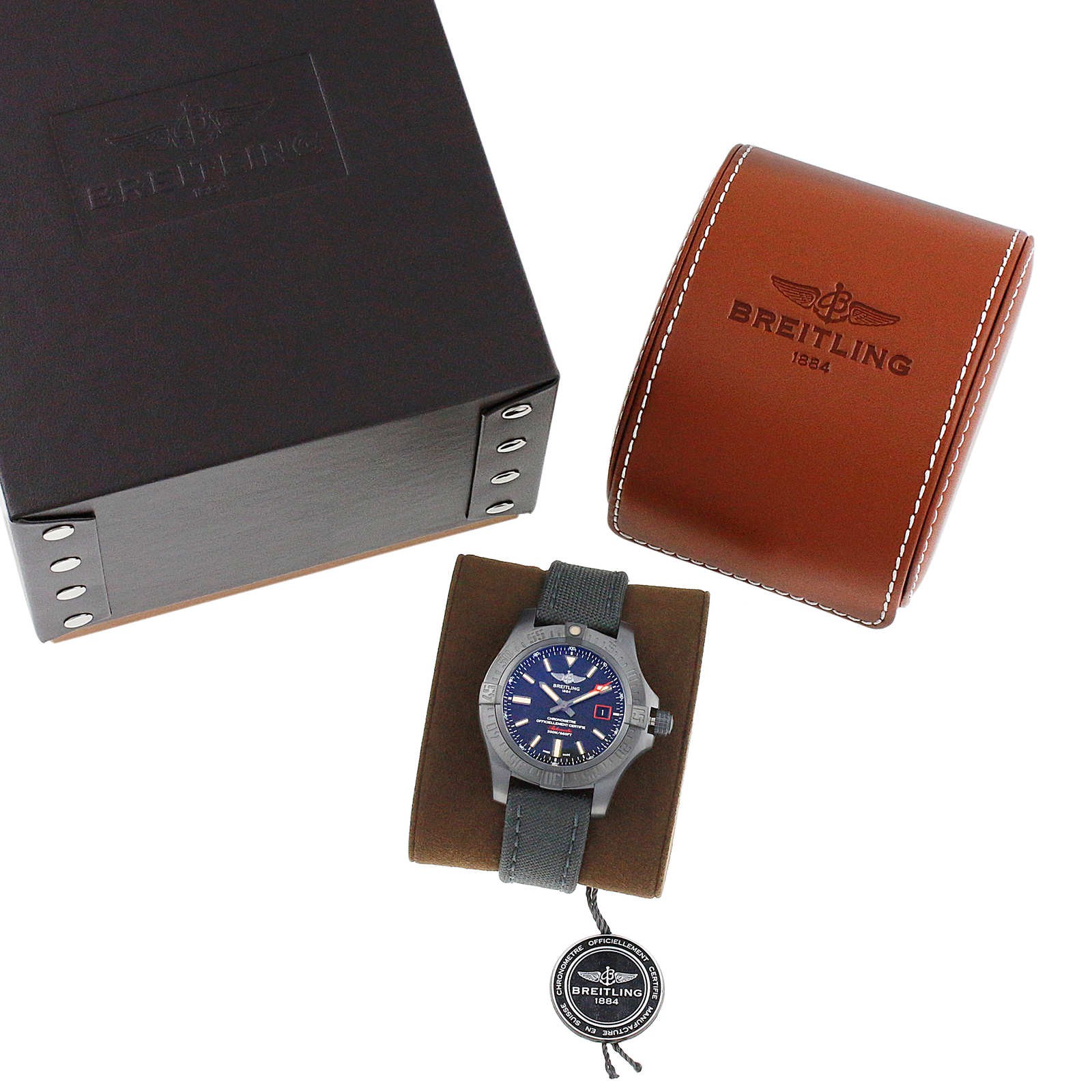 MiroTime Swiss Breitling Avenger Blackbird 44 V17311101B1W1