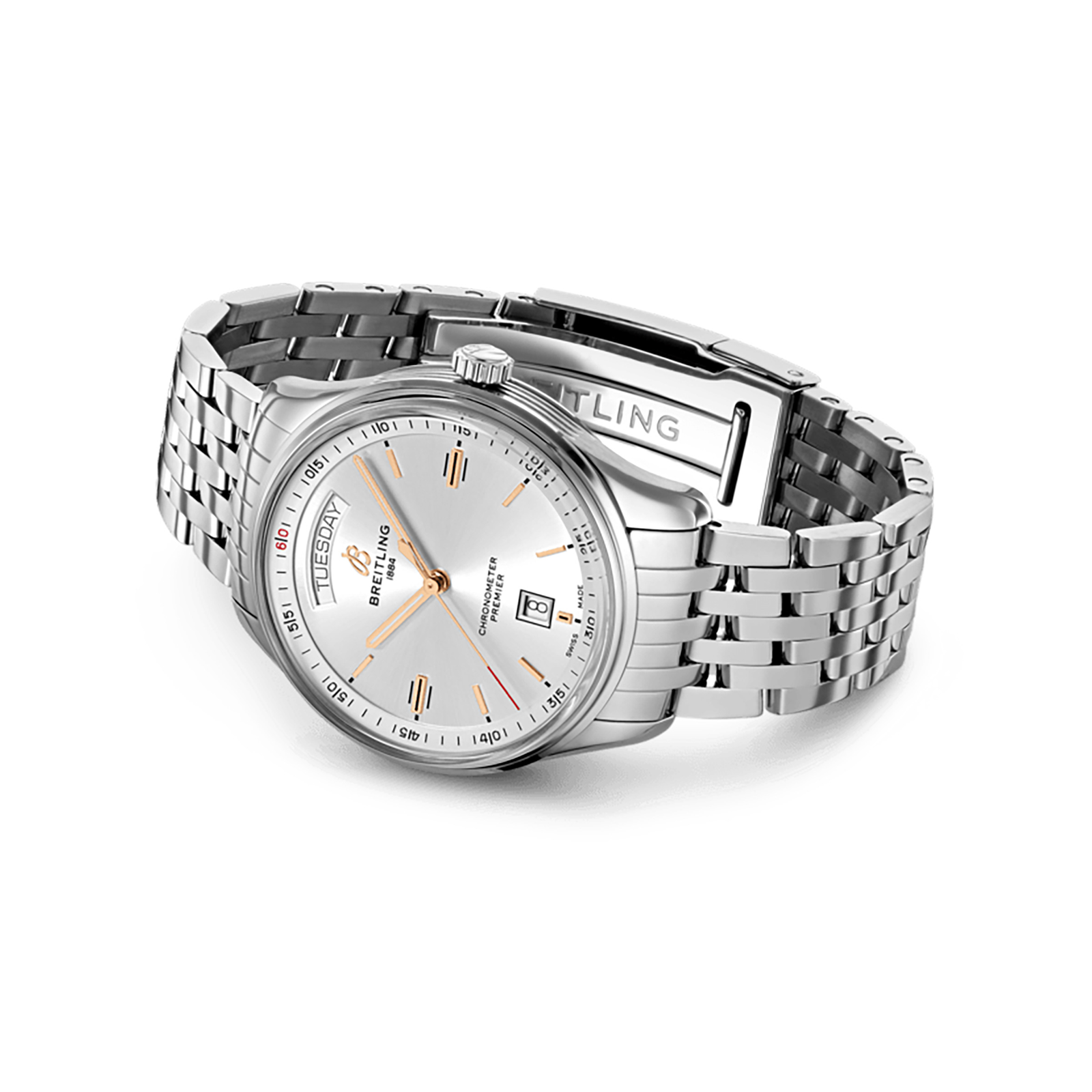 MiroTime Swiss Breitling Premier Automatic Day Date 40 A45340211G1A1