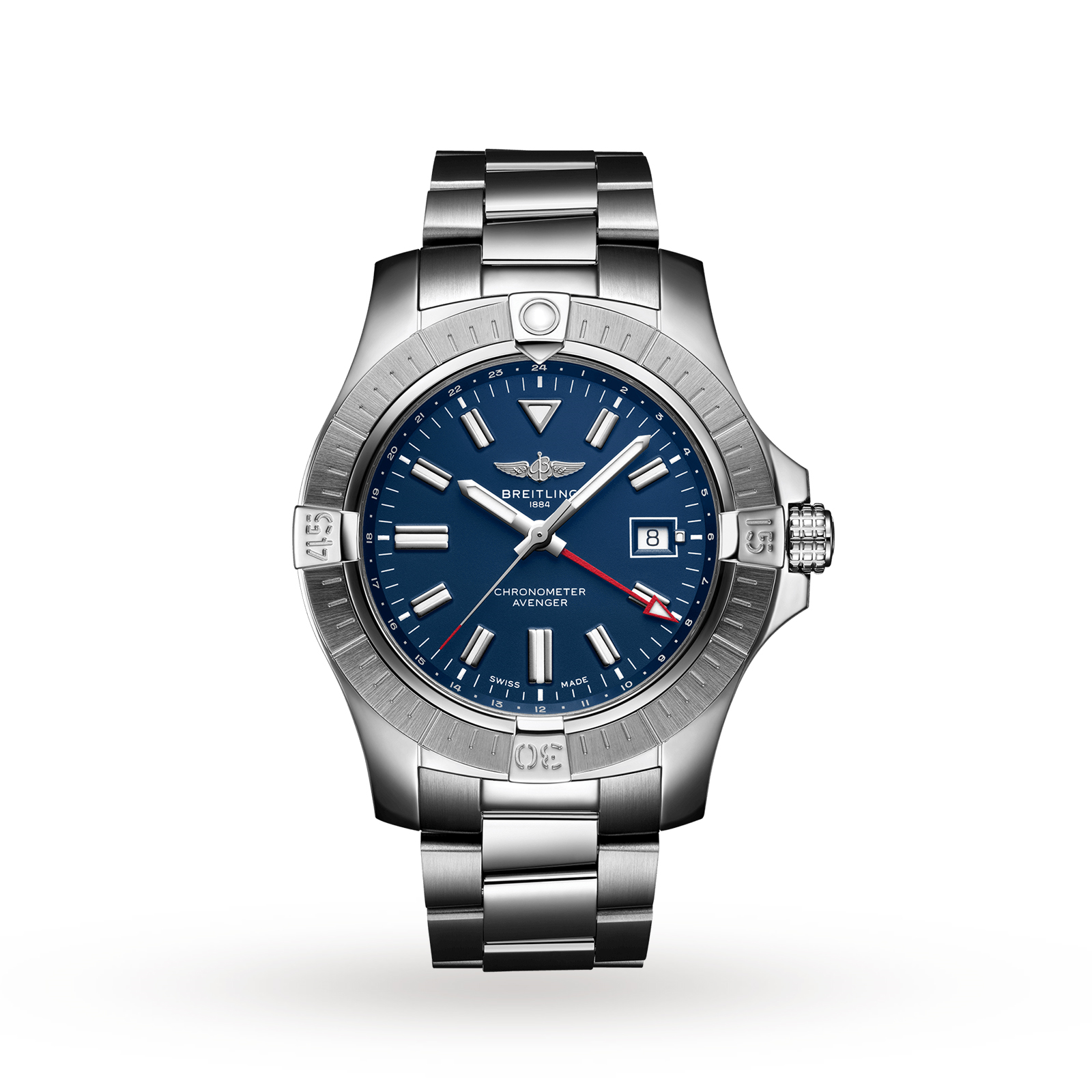 MiroTime Swiss Breitling Avenger 45 GMT A32395101C1A1