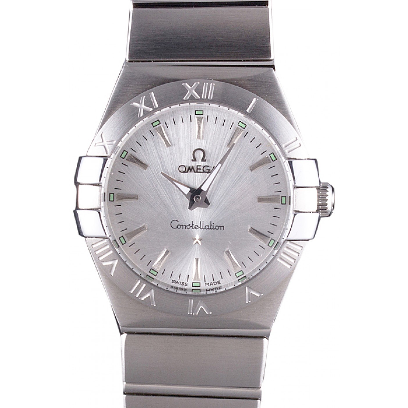 MiroTime Omega Constellation Grey Dial Stainless Steel Band 621458