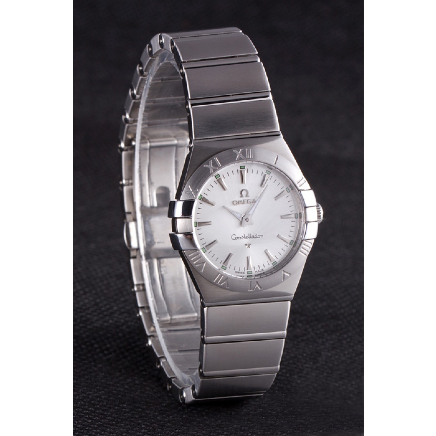 MiroTime Omega Constellation Grey Dial Stainless Steel Band 621458