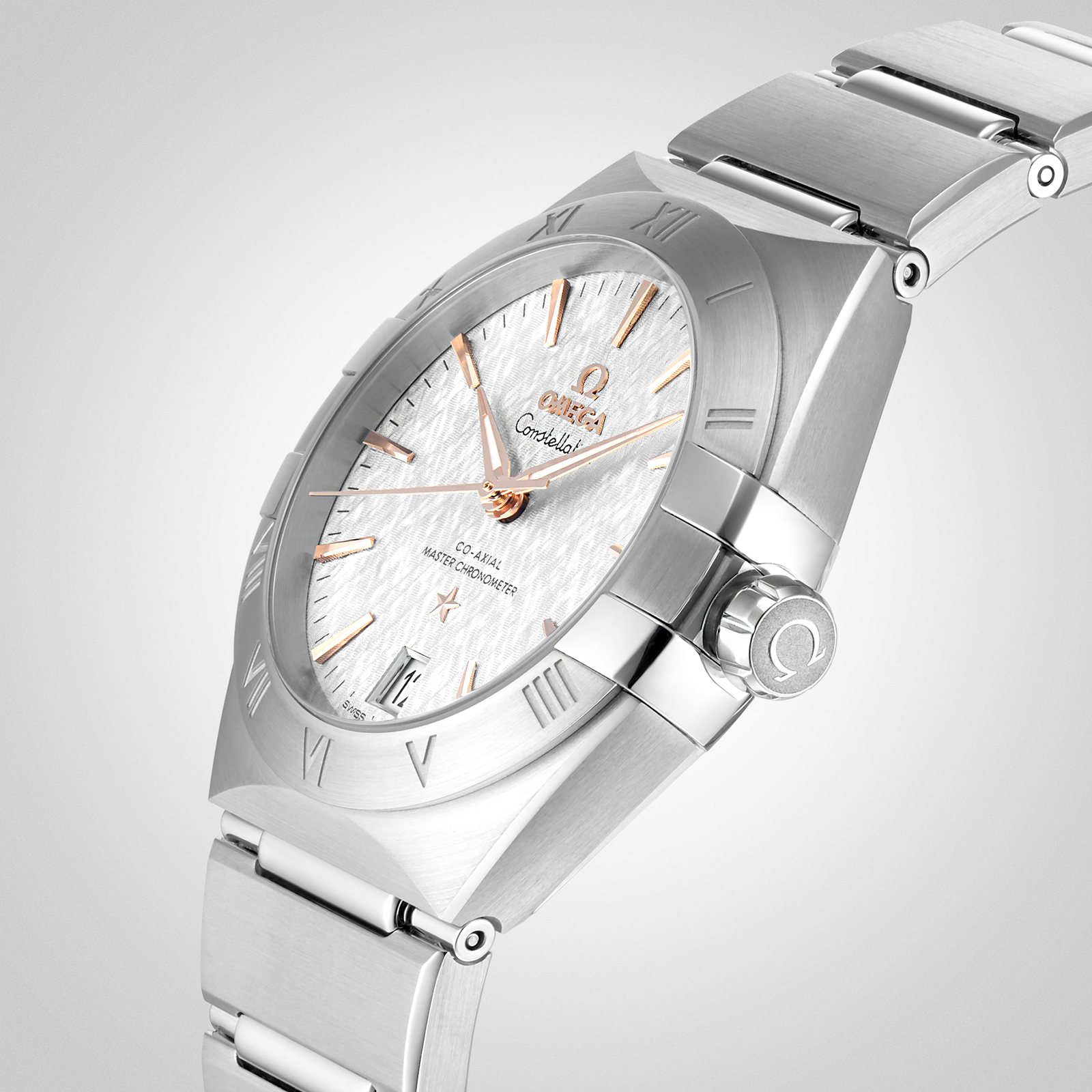 MiroTime Swiss Omega Constellation Co-Axial 36mm Mens Watch O13110362006001