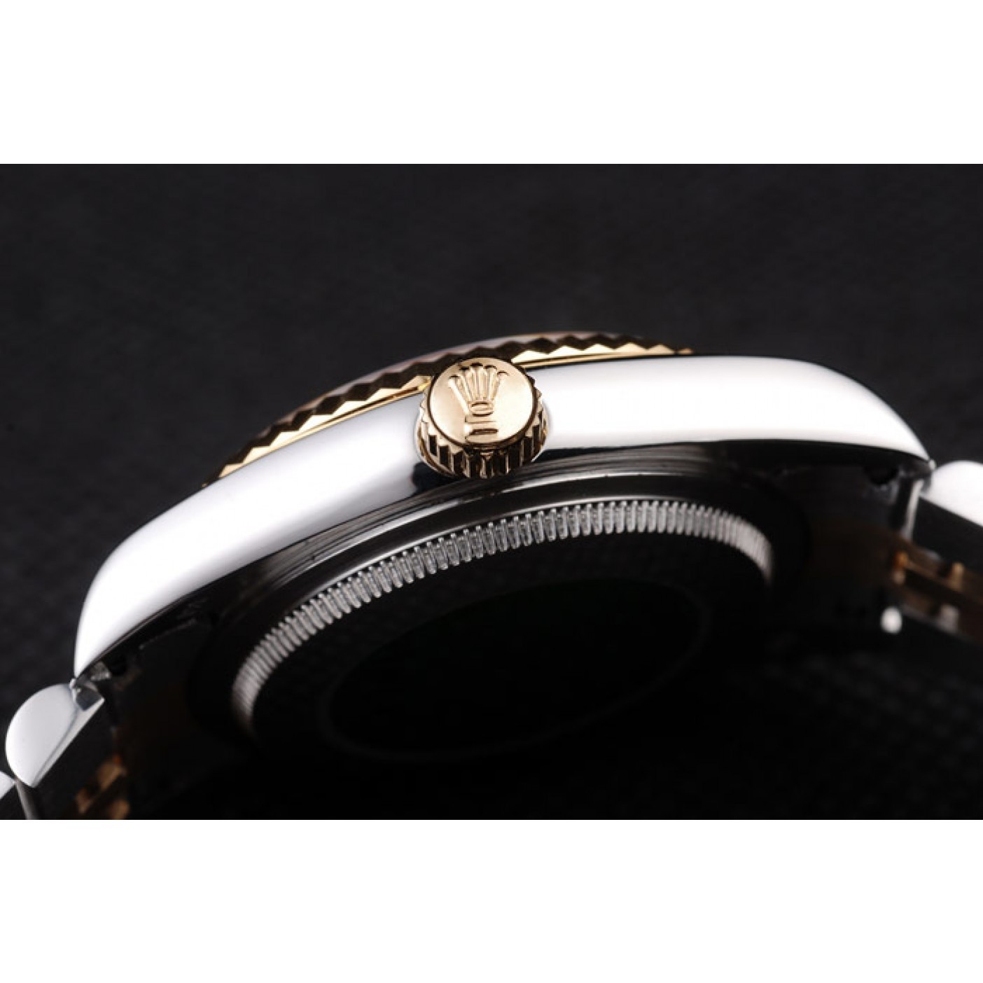 MiroTime Rolex DateJust Two Tone Stainless Steel 18k Gold Plated Silver Dial 98084