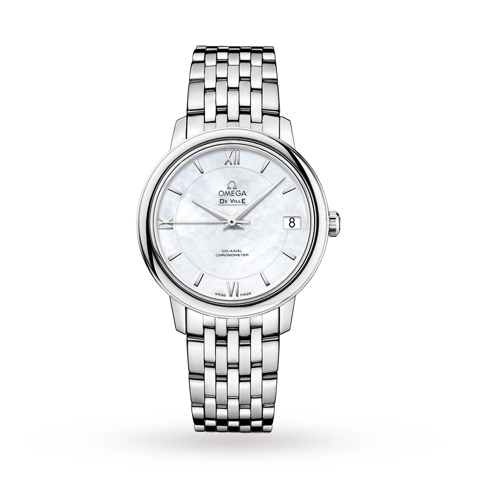MiroTime Swiss Omega De Ville Prestige Co-Axial 32.7mm Ladies Watch O42410332005001