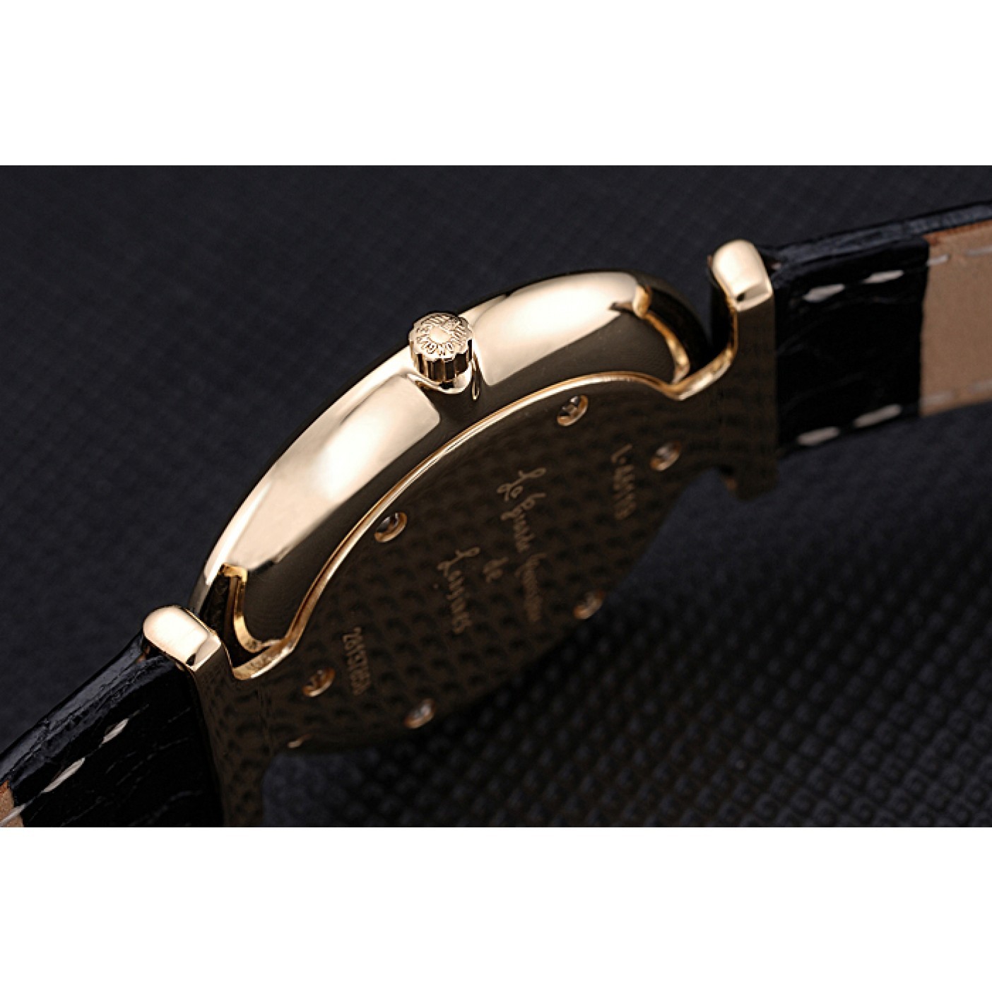 MiroTime Longines La Grande Classique White Dial Black Leather Strap Homme 622115