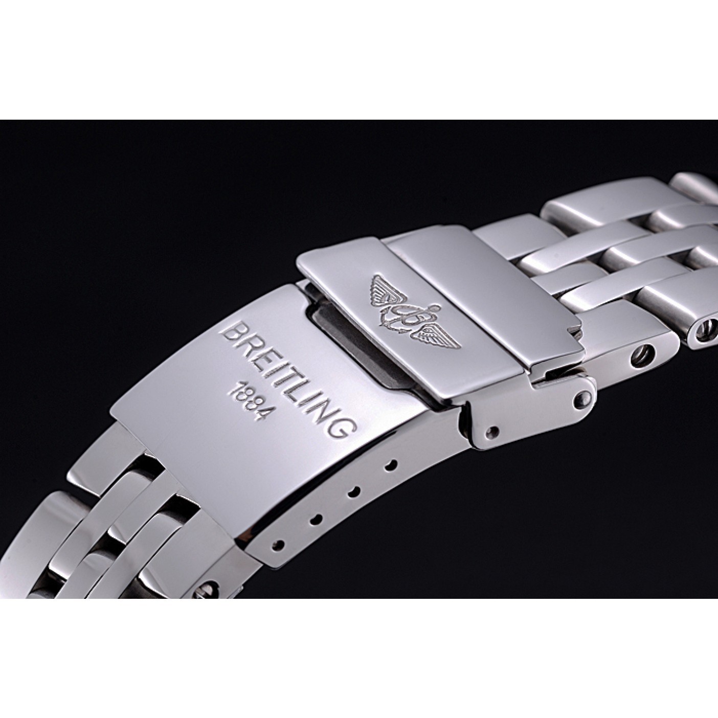MiroTime Breitling Bentley B05 Unitime Black Dial Stainless Steel Bracelet 622520