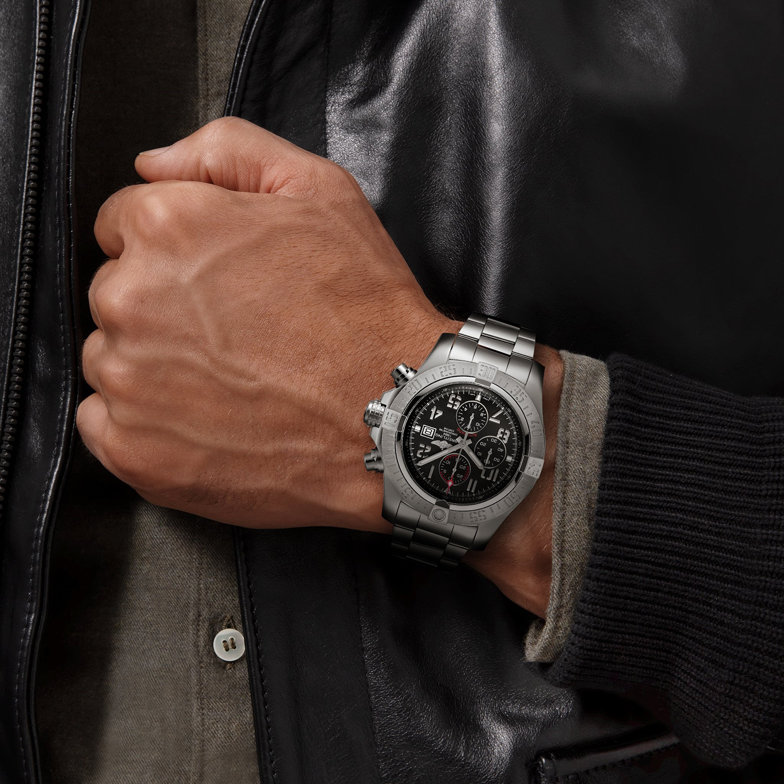 MiroTime Swiss Breitling Avenger 43 A13385101C1A1