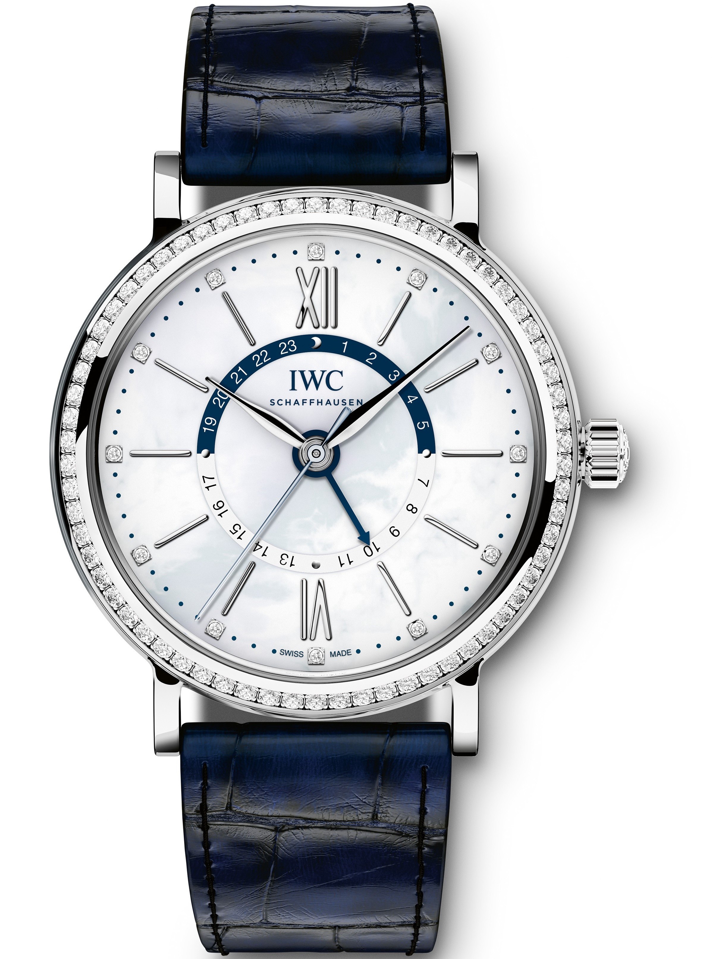 MiroTime AAA Replica IWC Portofino Midsize Automatic Day Night 37mm Ladies Watch IW459101