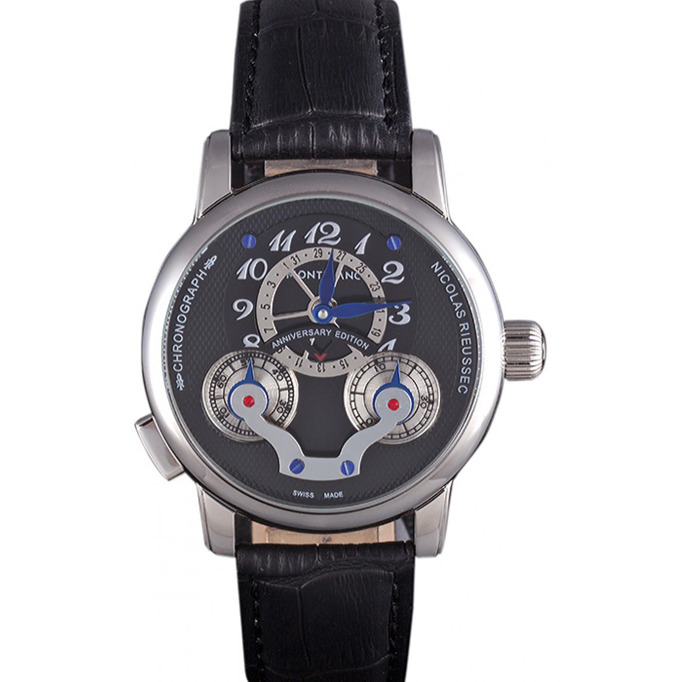 MiroTime Montblanc Nicolas Rieussec Anniversary Edition Leather Band 621628