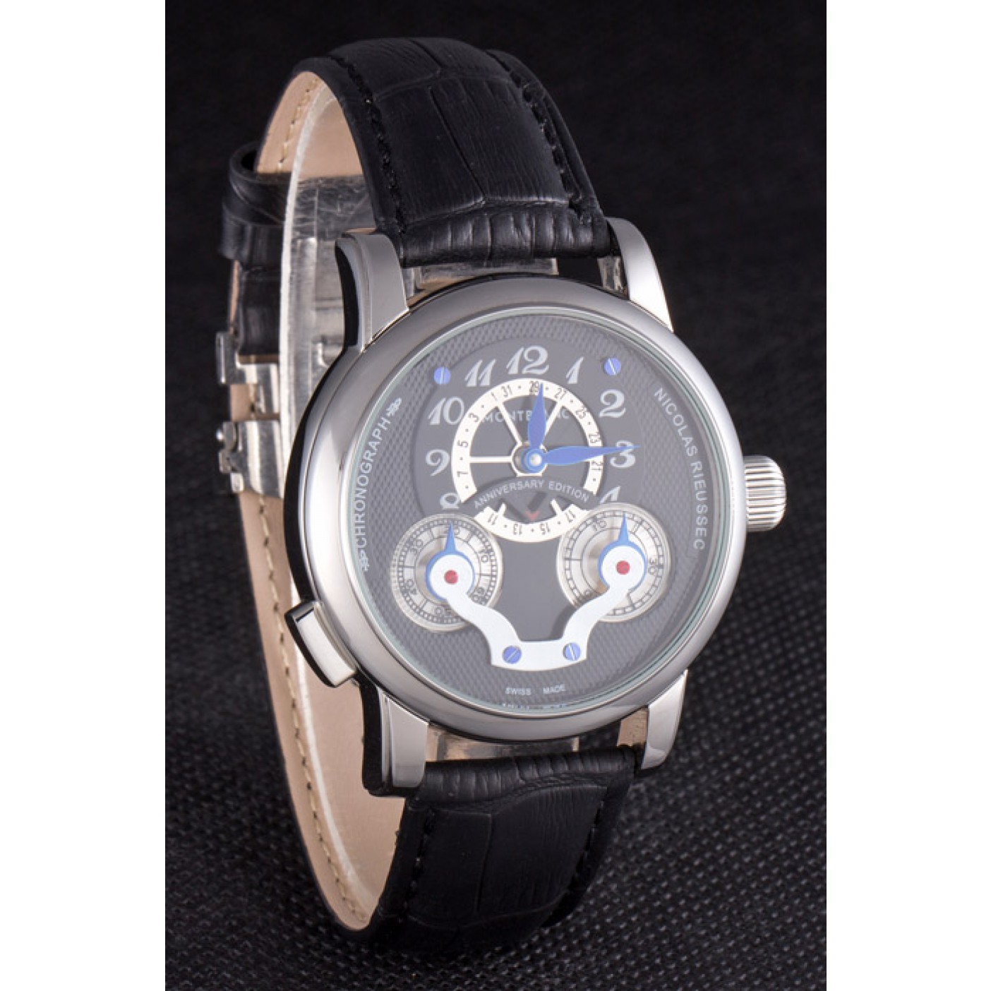 MiroTime Montblanc Nicolas Rieussec Anniversary Edition Leather Band 621628
