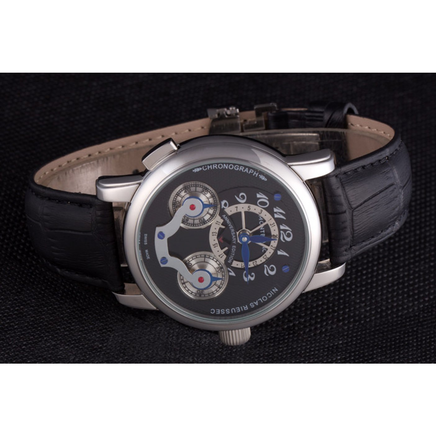 MiroTime Montblanc Nicolas Rieussec Anniversary Edition Leather Band 621628