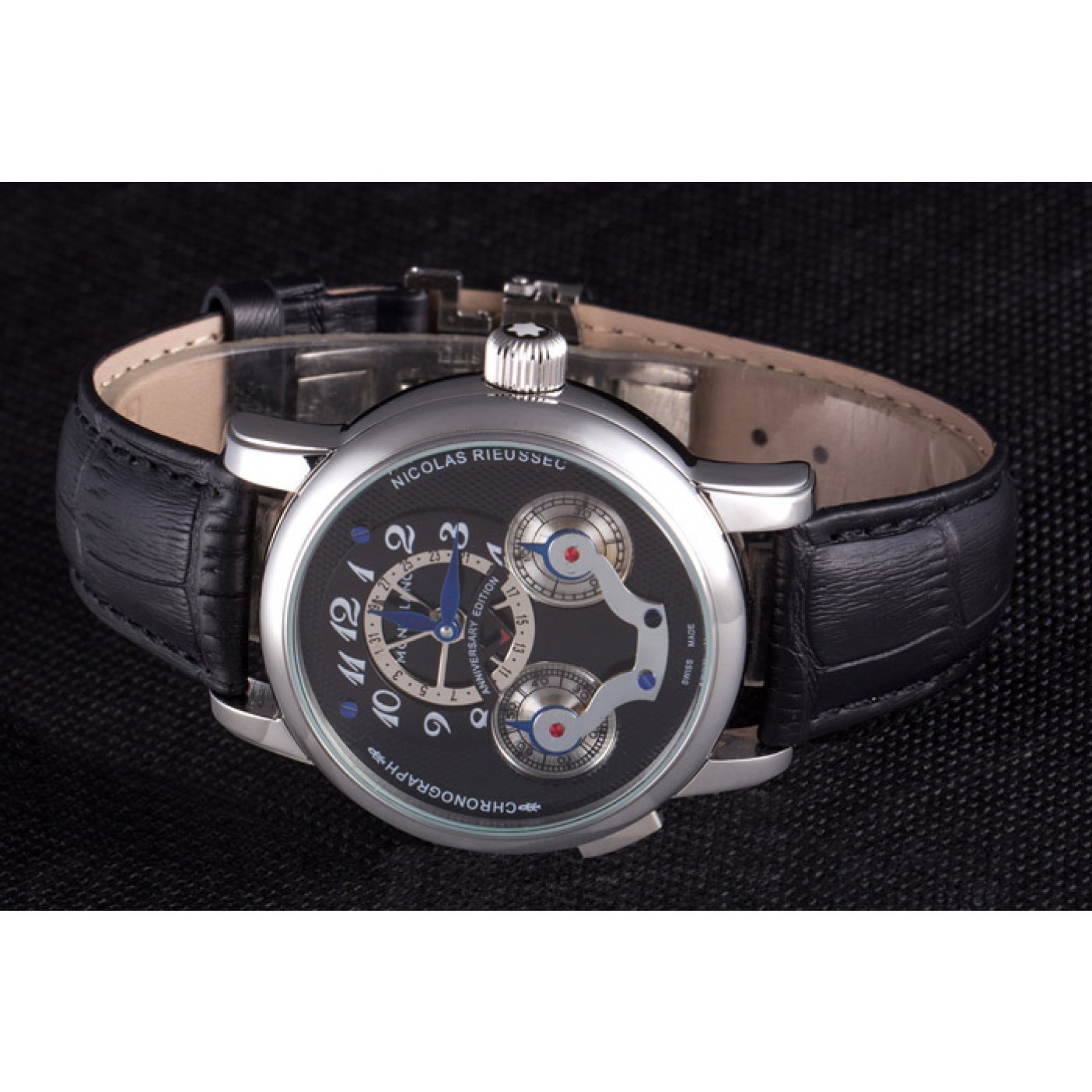 MiroTime Montblanc Nicolas Rieussec Anniversary Edition Leather Band 621628