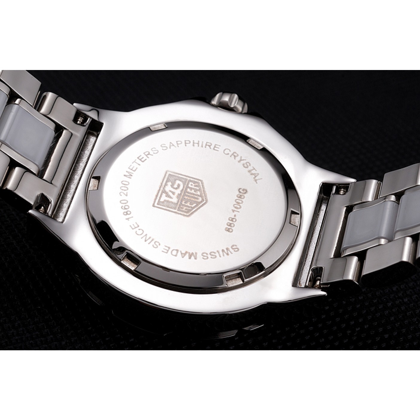 MiroTime Tag Heuer Formula 1 White Ceramic Bezel White Dial