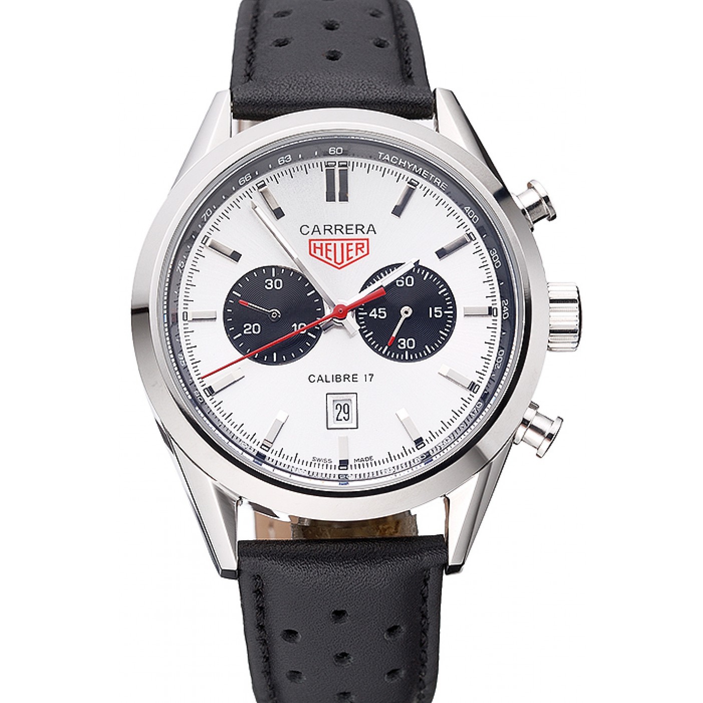 MiroTime Tag Heuer Carrera Calibre 17 White Dial 622067