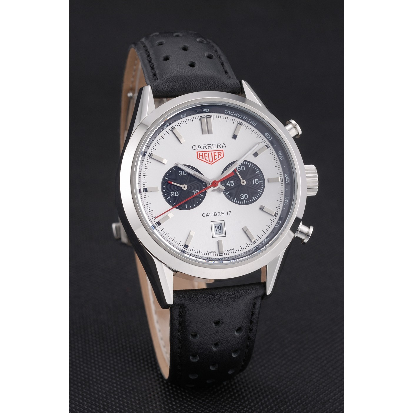 MiroTime Tag Heuer Carrera Calibre 17 White Dial 622067