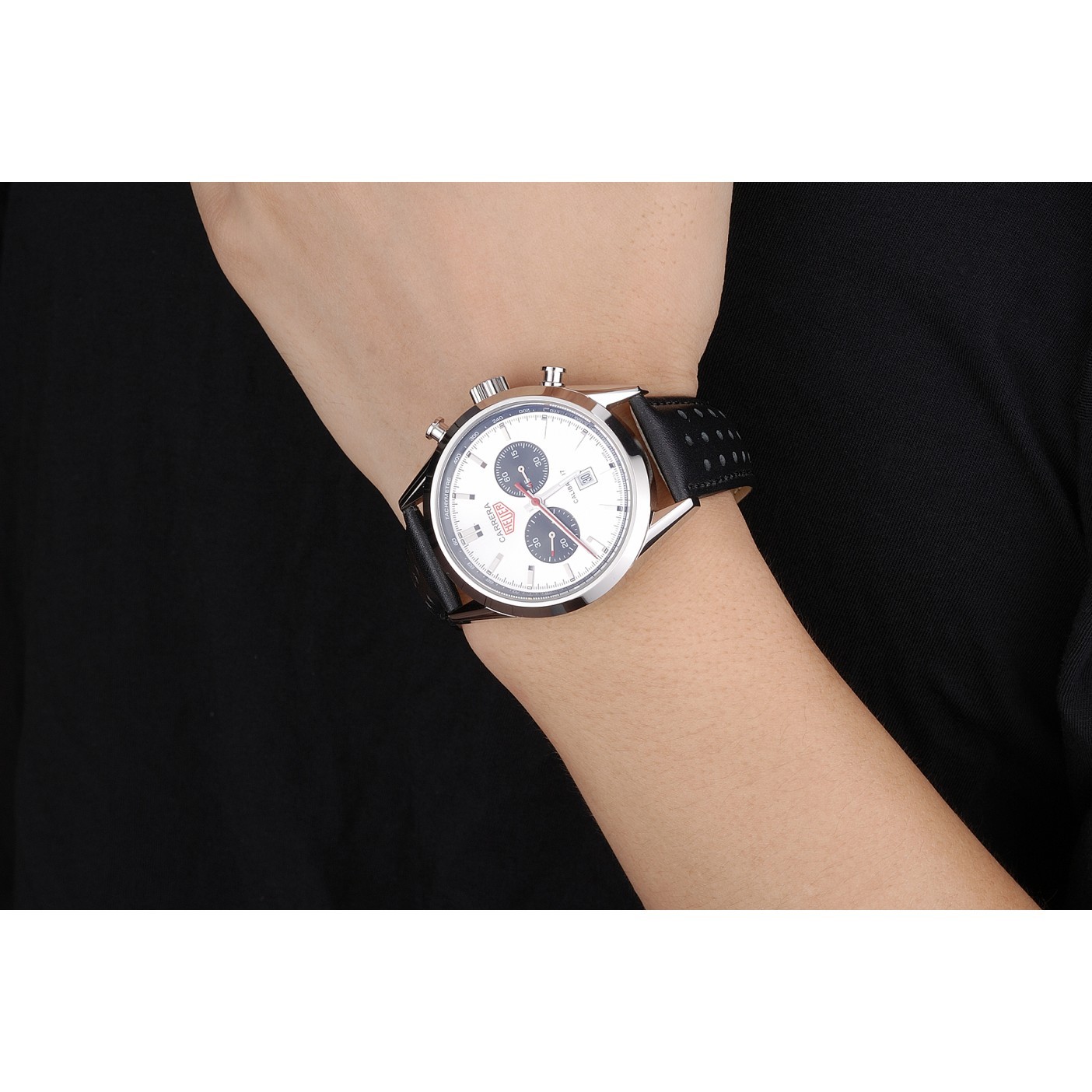 MiroTime Tag Heuer Carrera Calibre 17 White Dial 622067