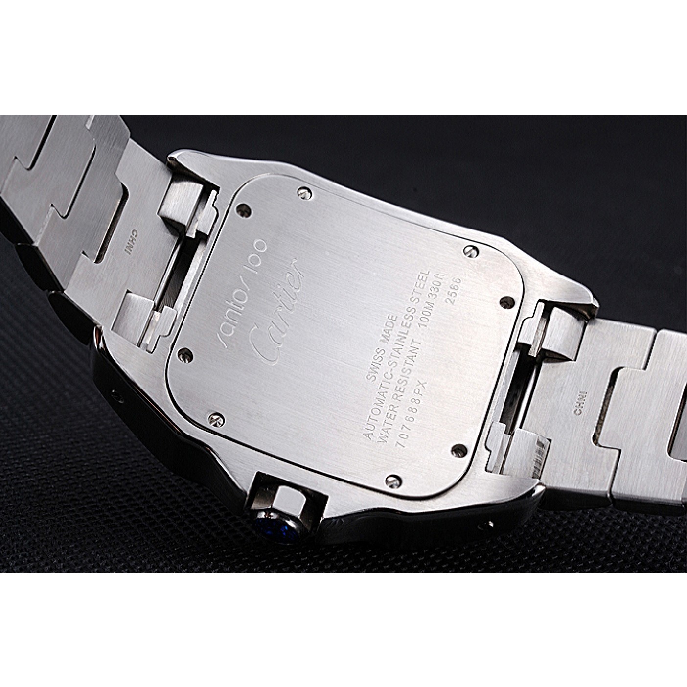 MiroTime Swiss Cartier Santos Galbee Stainless Steel 622063