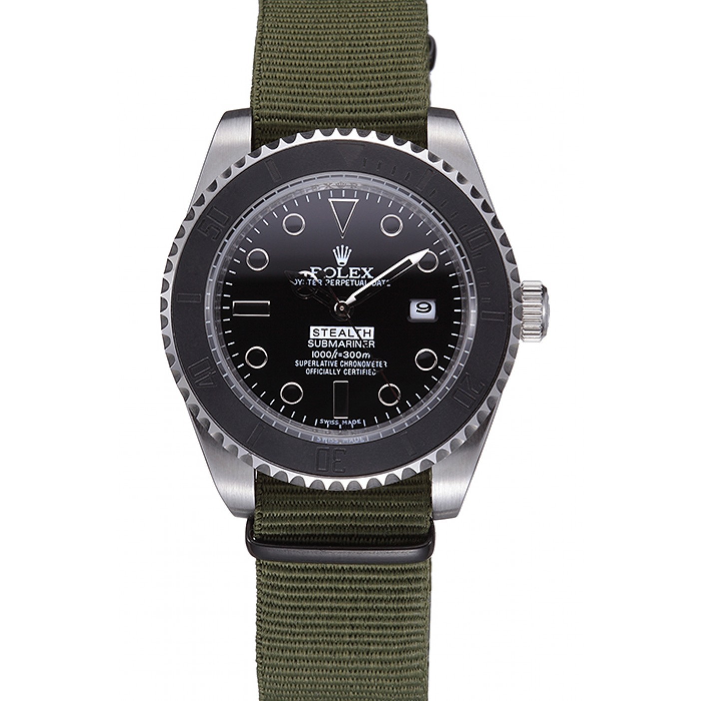 MiroTime Rolex Stealth Submariner Olive 621990