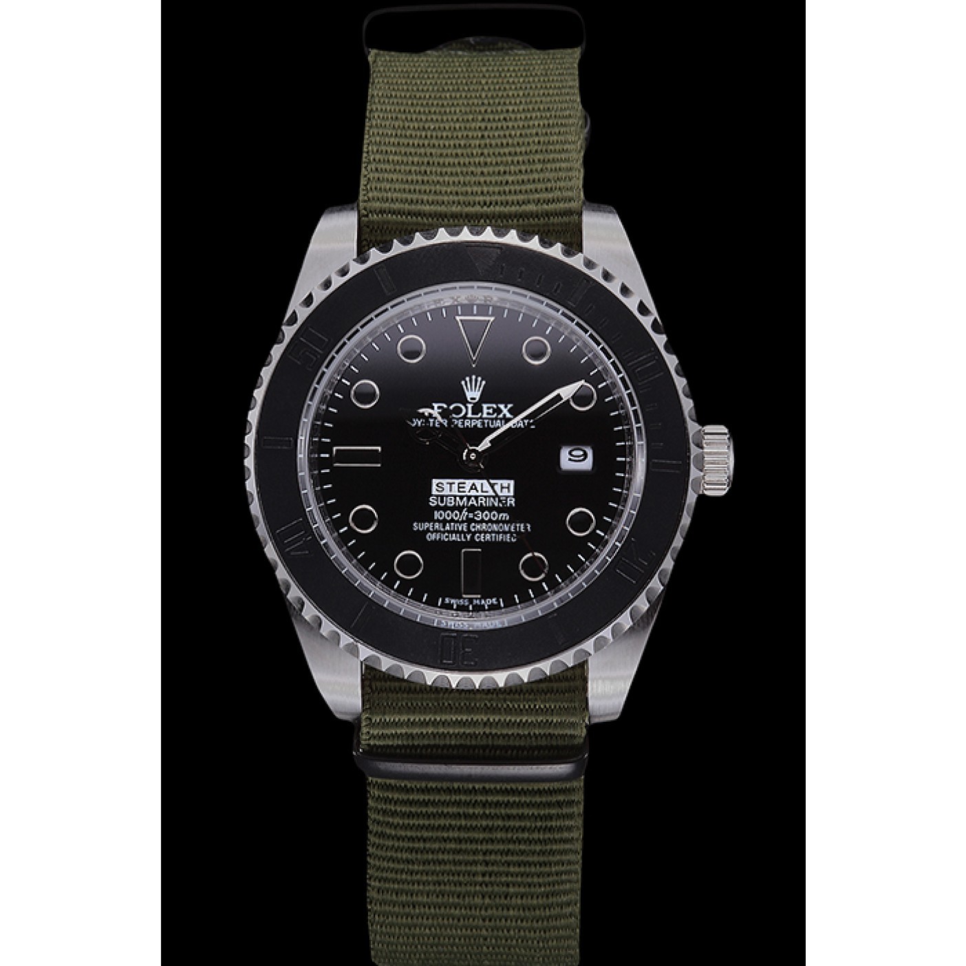 MiroTime Rolex Stealth Submariner Olive 621990